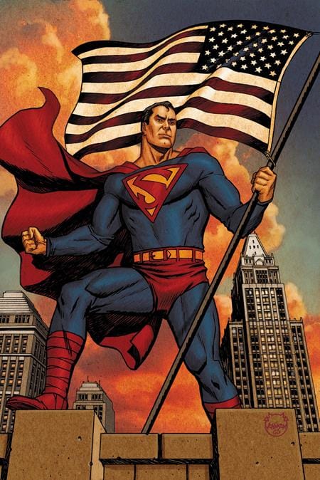 DC Comics, Inc. Superman The Stranger #1 (of 6) Cover B Dave Johnson Card Stock Variant (Mature)