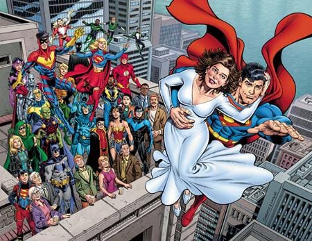 DC Comics, Inc. Superman The Wedding Album 30th Anniversary Special #1 (One Shot) Cover A Dan Jurgens & Jerry Ordway Wraparound