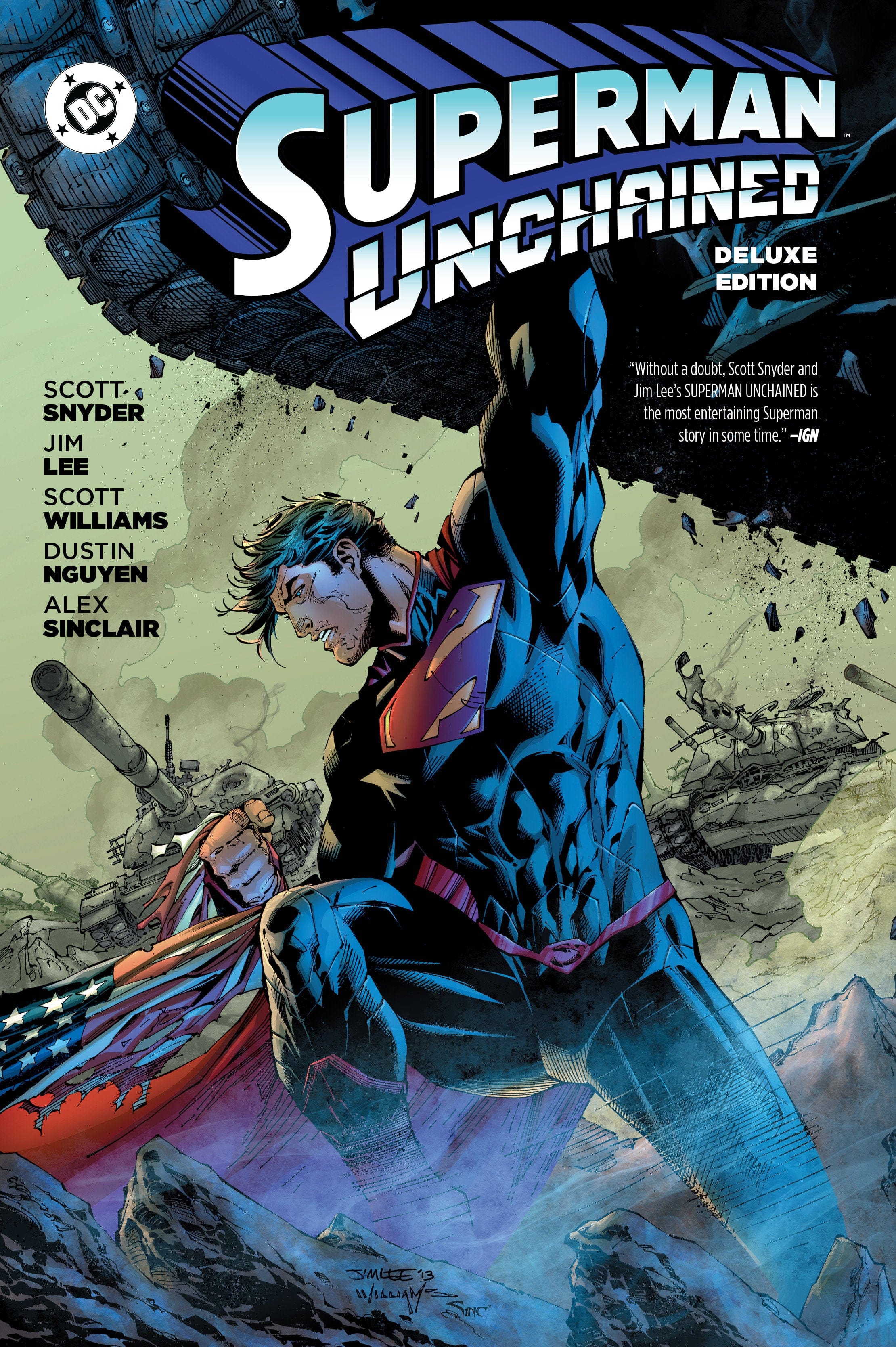 DC Comics, Inc. Superman Unchained: The Deluxe Edition (New Edition) (Direct Market Exclusive)