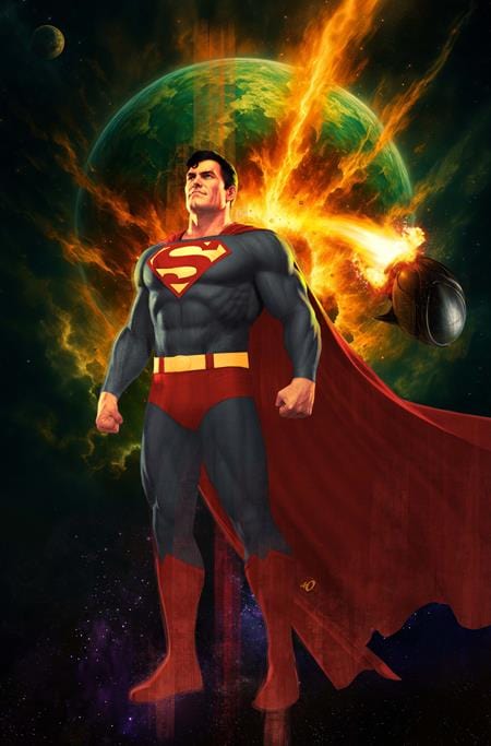 DC Comics, Inc. Superman Unlimited #8 Cover D Ariel Olivetti Card Stock Variant