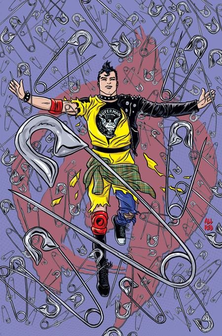 DC Comics, Inc. Superman Unlimited #9 Cover F Michael Allred Punk Rock Card Stock Variant