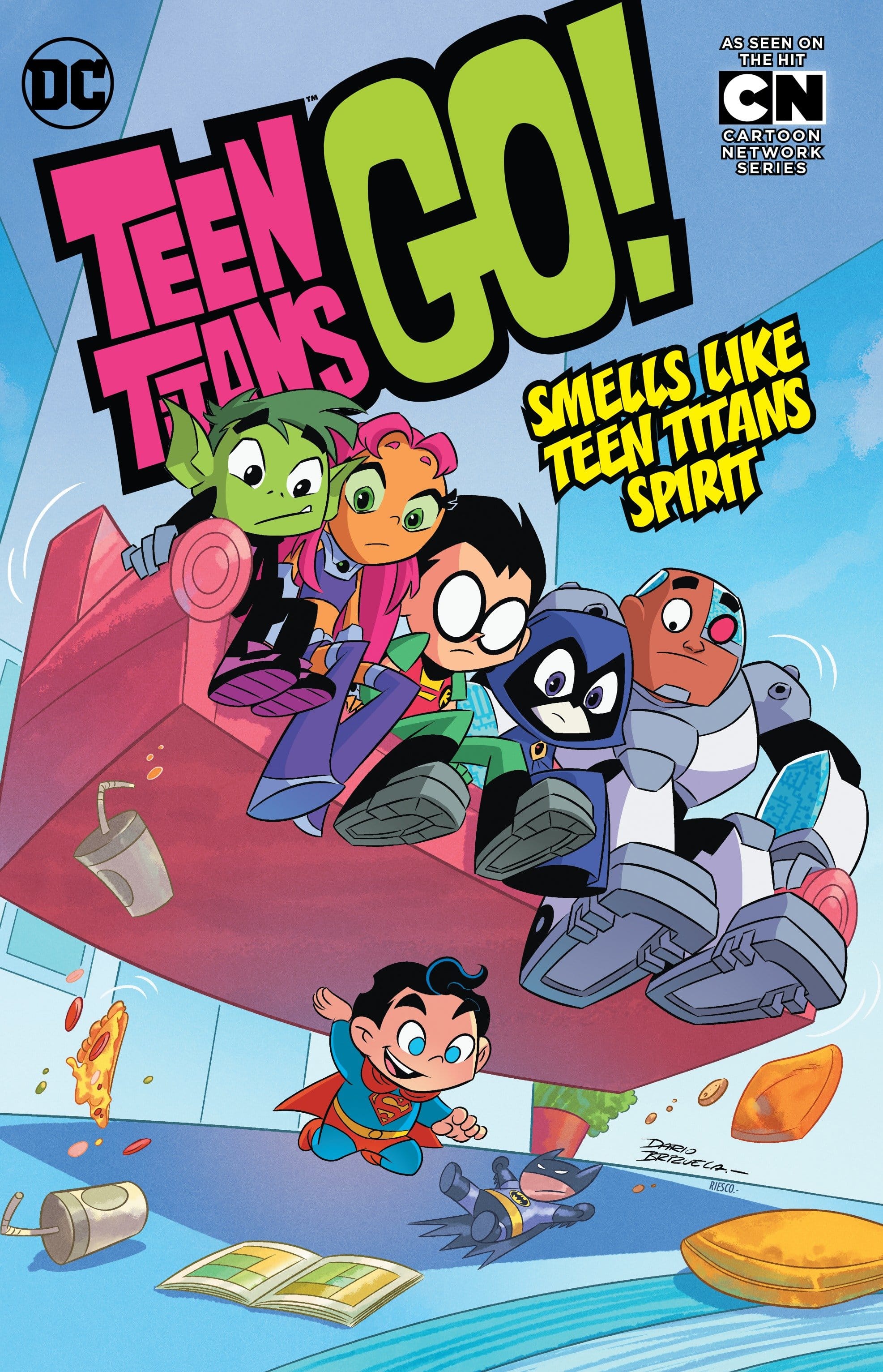 DC Comics, Inc. Teen Titans GO! Vol. 4: Smells Like Teen Titans Spirit