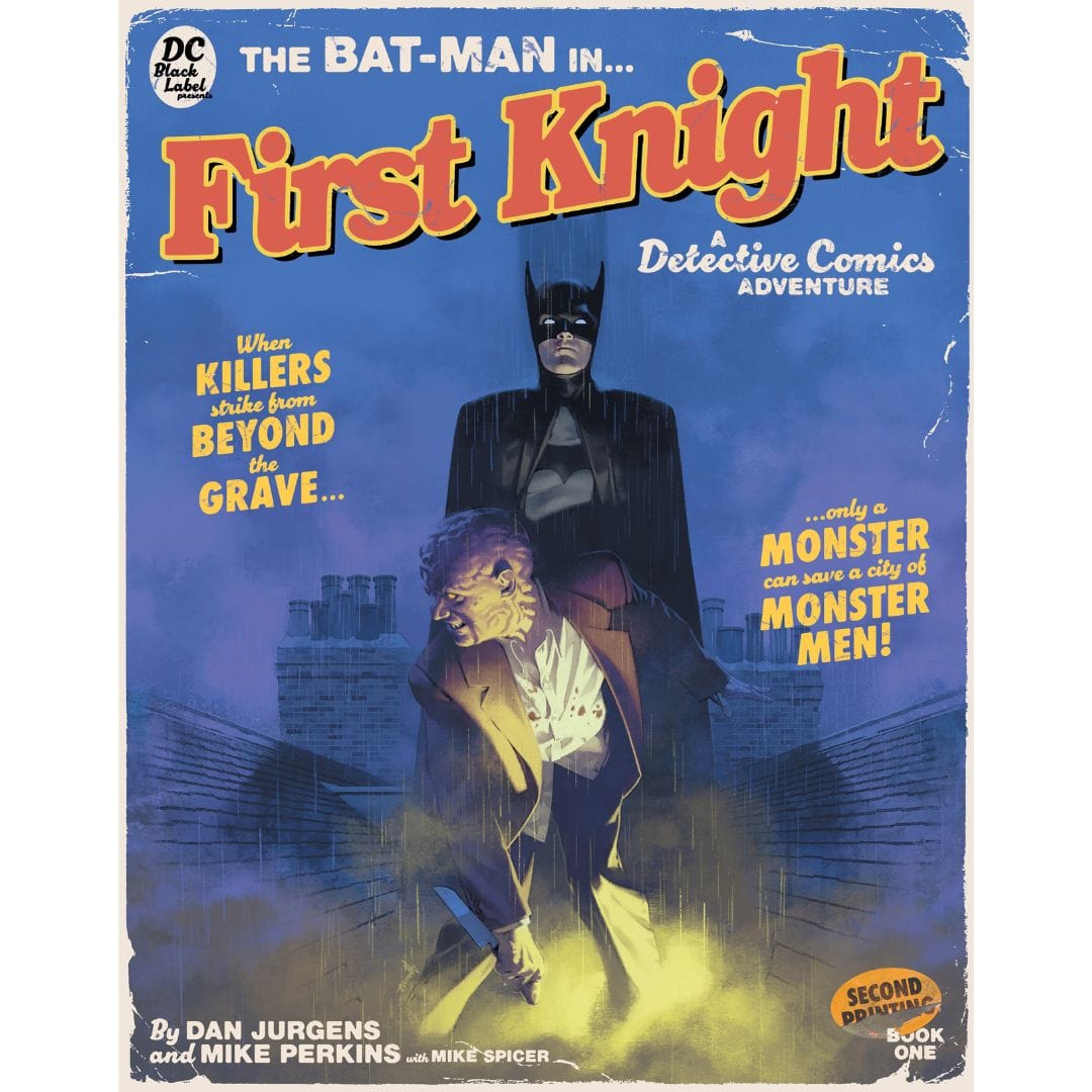 DC Comics, Inc. The Bat-Man First Knight #1 Pulp Novel Variant Second Printing