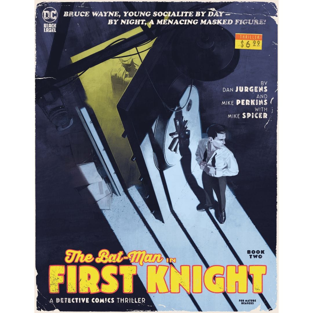 DC Comics, Inc. The Bat-Man First Knight #1 Pulp Novel Variant Set