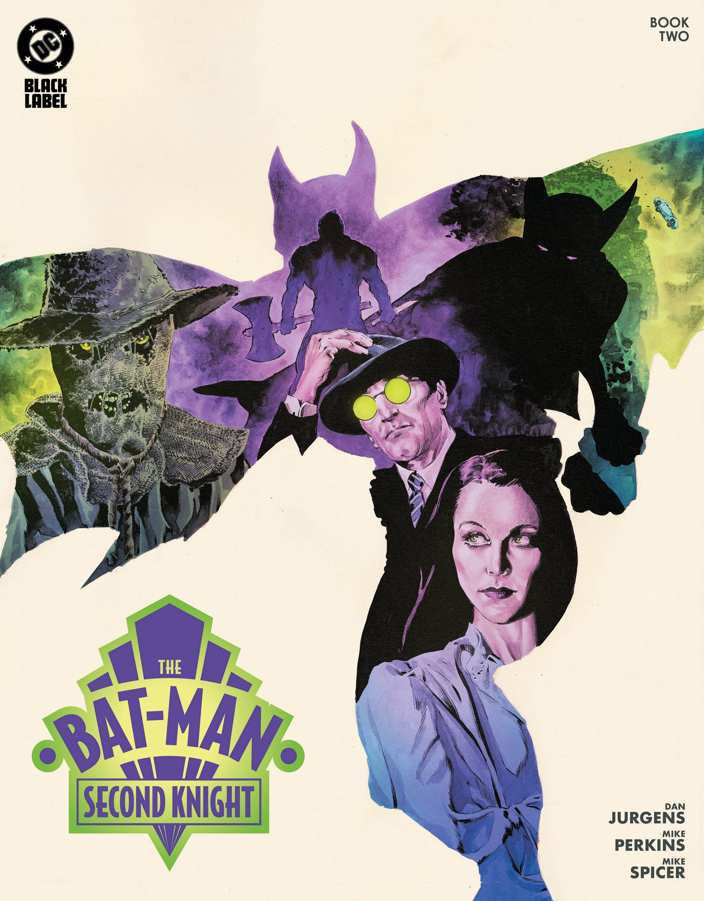 DC Comics, Inc. The Bat-Man Second Knight #1 2 3 Cover A Mike Perkins Set (Mature)