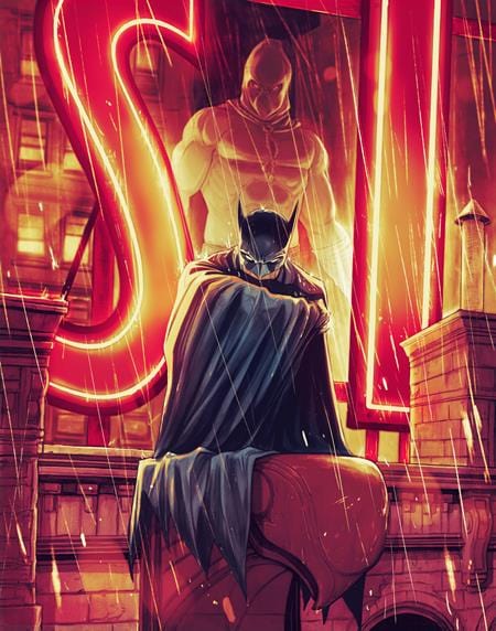 DC Comics, Inc. The Bat-Man Second Knight #2 (Of 3) Cover C Nimit Malavia Variant (Mature)