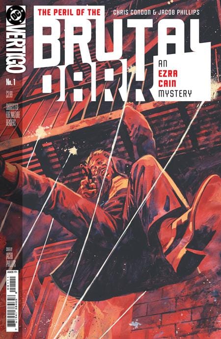 DC Comics, Inc. The Peril Of The Brutal Dark An Ezra Cain Mystery #1 Cover A Jacob Phillips (Mature)