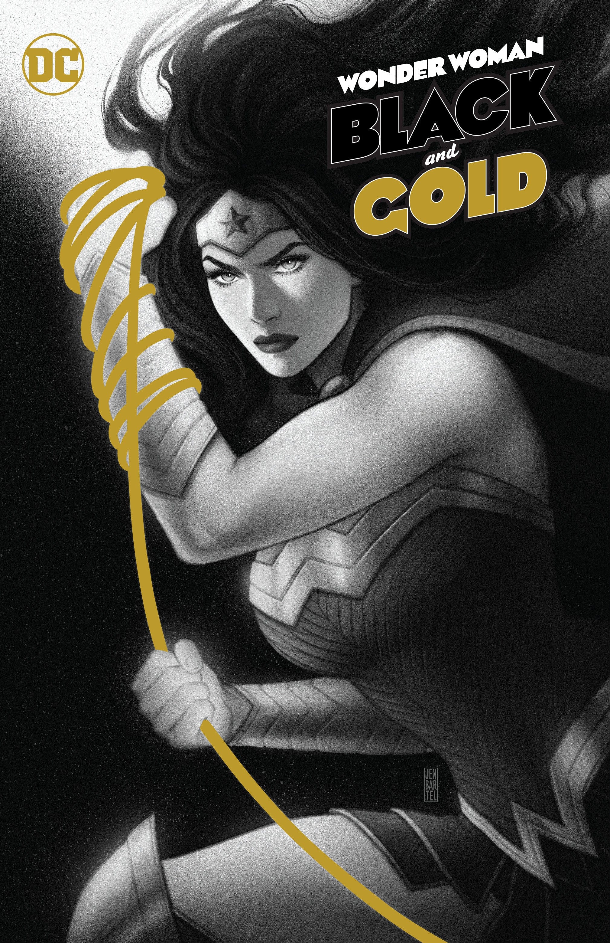DC Comics, Inc. Wonder Woman Black & Gold