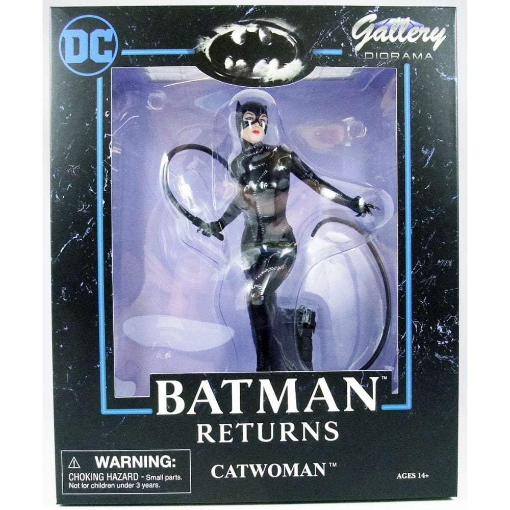 Diamond Select Toys DC Gallery Batman Returns Movie Catwoman Statue Diorama