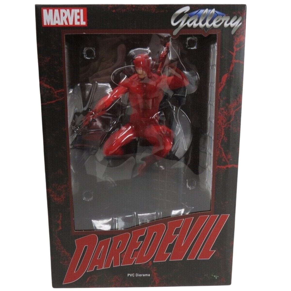 Diamond Select Toys Marvel Gallery Comic Daredevil Statue Diorama