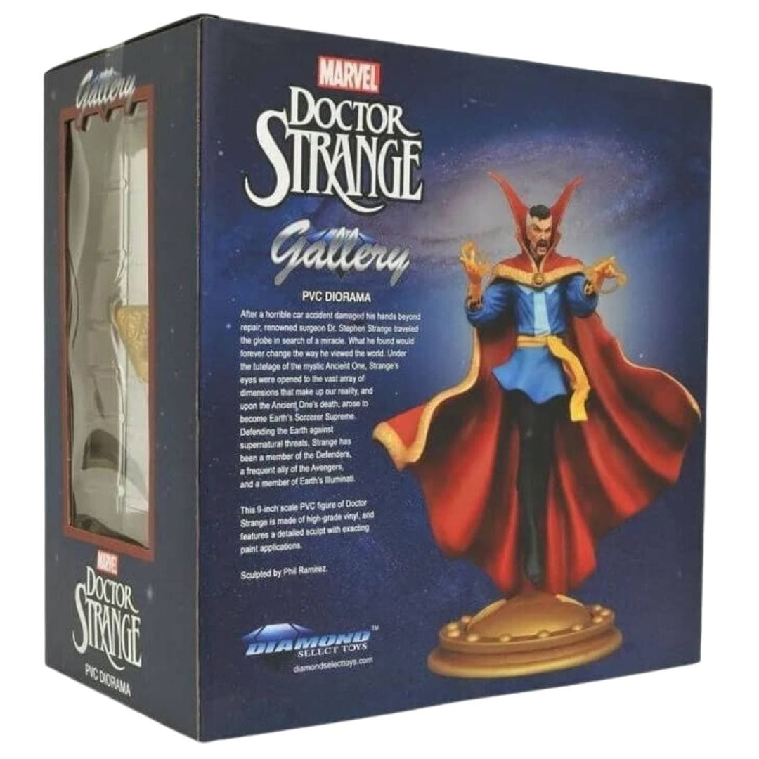 Diamond Select Toys Marvel Gallery Comic Doctor Strange Statue Diorama