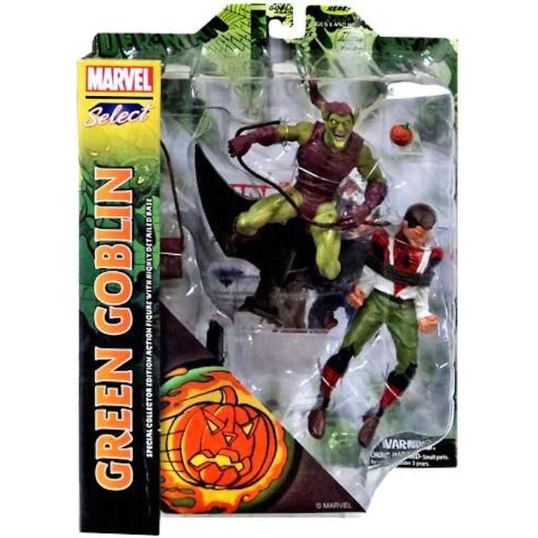 Diamond Select Toys Marvel Select Classic Green Goblin vs. Spider Man Action Figures