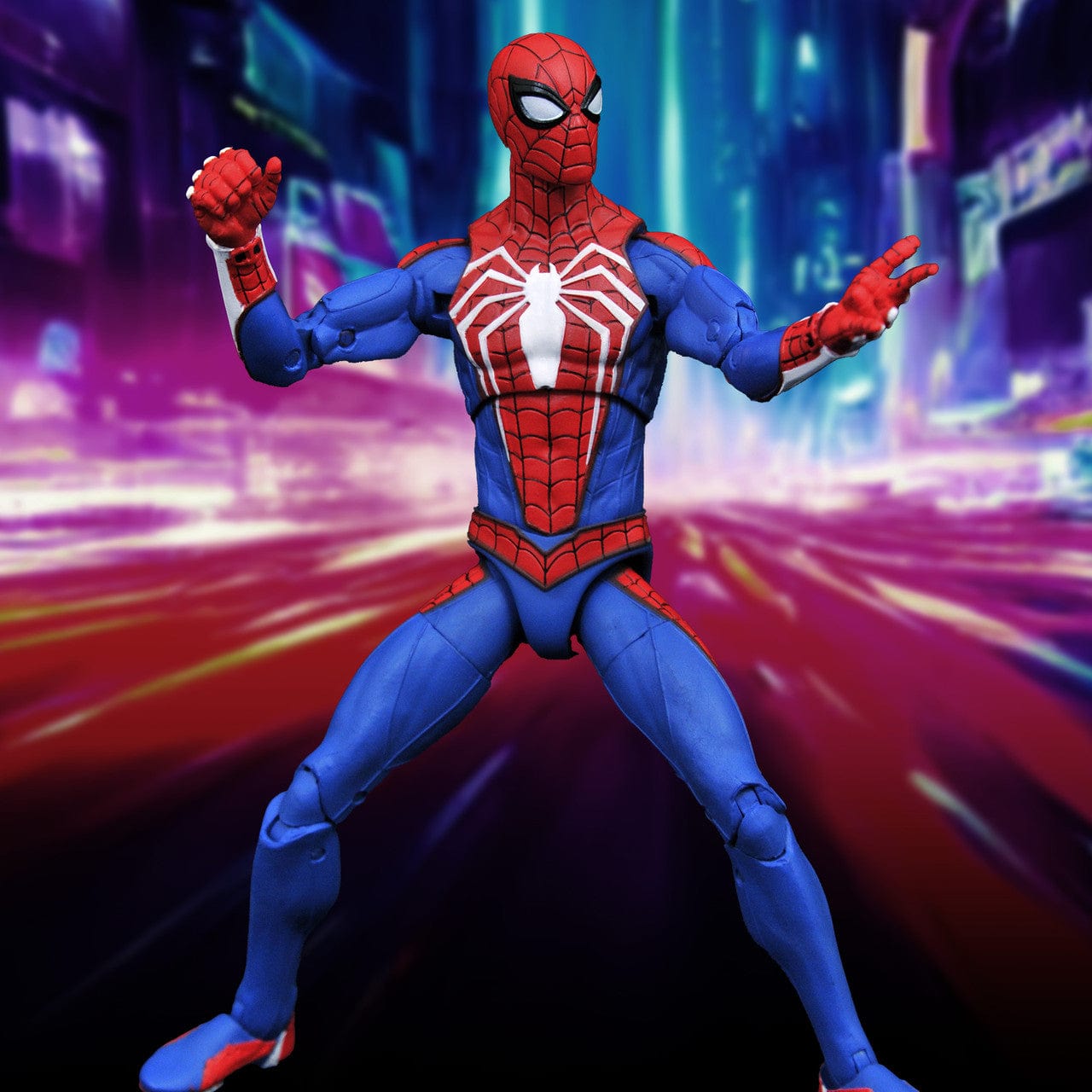 Marvel Select Gamerverse Spider-Man (Advanced Suit) Action Figure