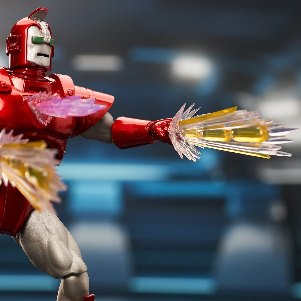 Diamond Select Toys Marvel Select Silver Centurion Iron Man Action Figure