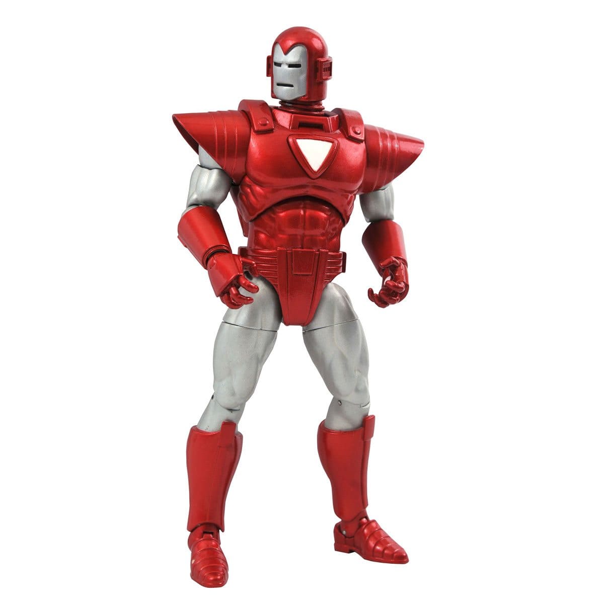 Diamond Select Toys Marvel Select Silver Centurion Iron Man Action Figure