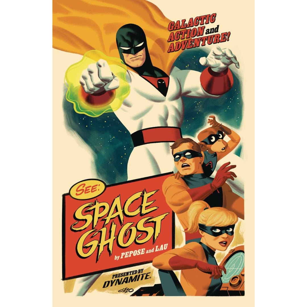 Dynamite Comics Space Ghost #1 2 3 4 5 (2024) Cover D Cho Set