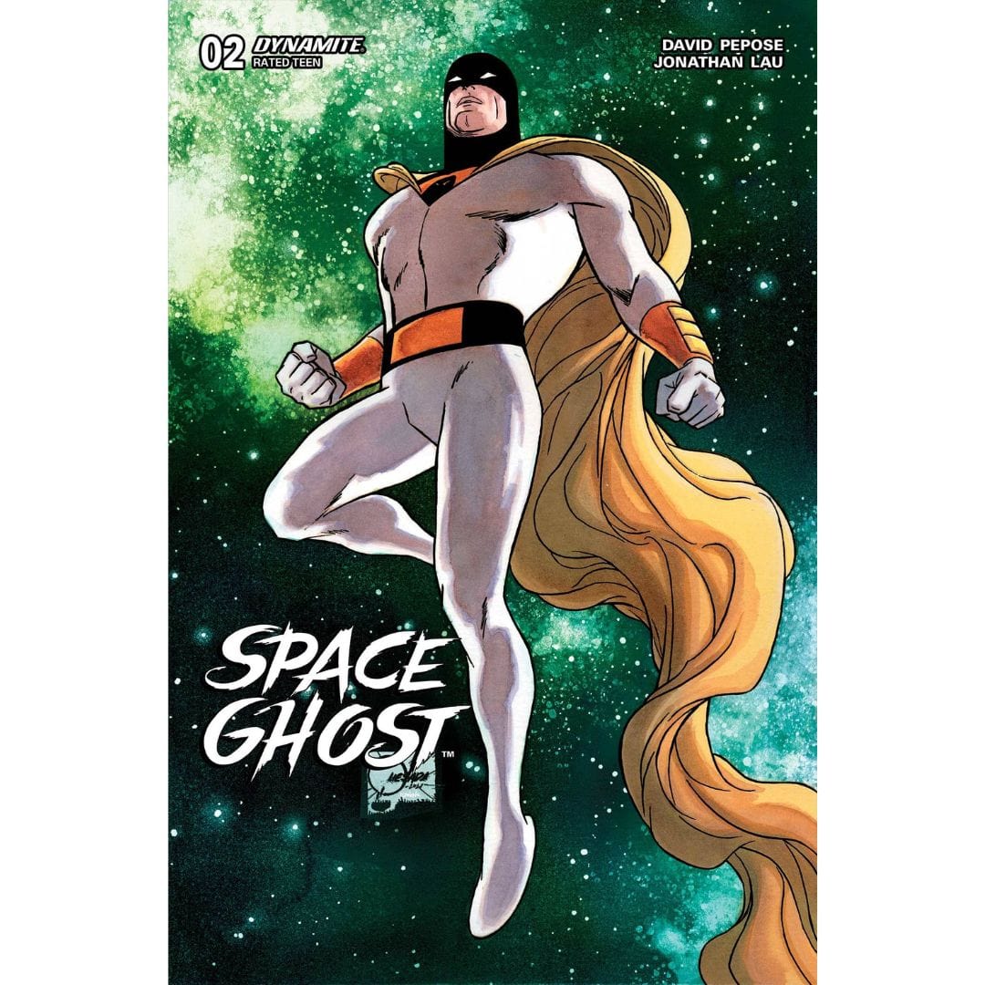 Dynamite Comics Space Ghost #2 (2024) Cover T Color U Black & White Quesada Original Set