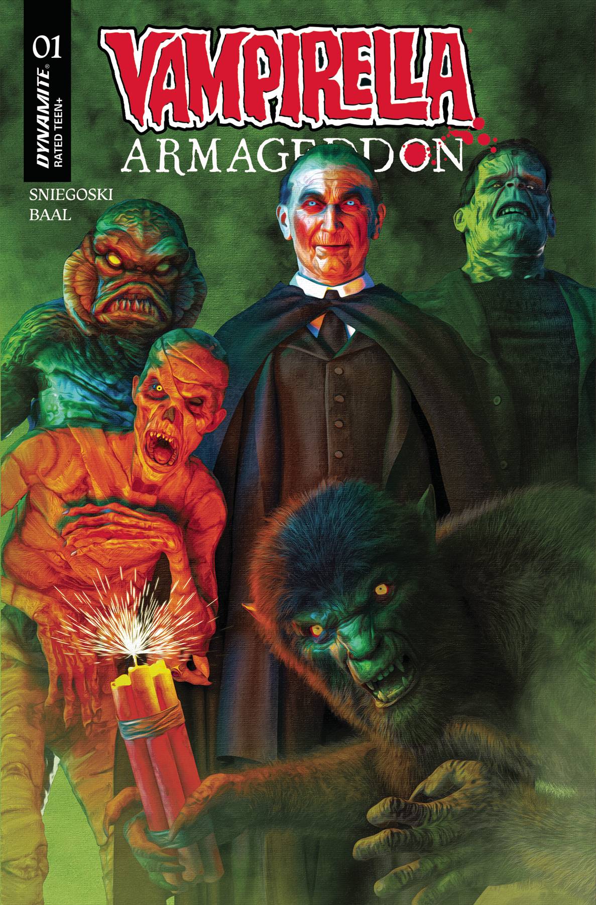 Dynamite Comics Vampirella Armageddon #1 Cover C Mark Spears