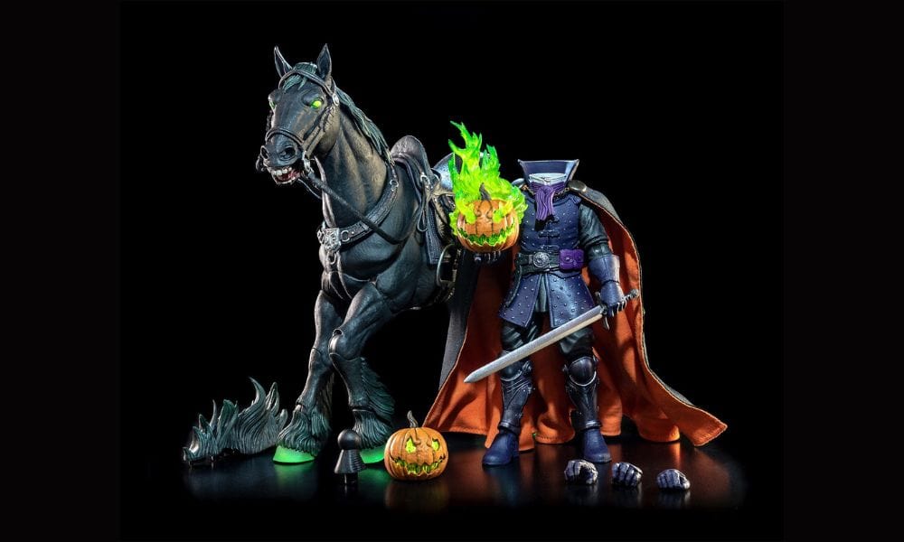 Figura Obscura Headless Horseman Spectral Green Version