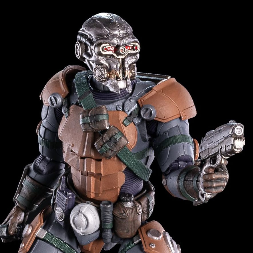 Four Horsemen Studios Cosmic Legions Mortal Thorn Book One Kyojii Rune Action Figure