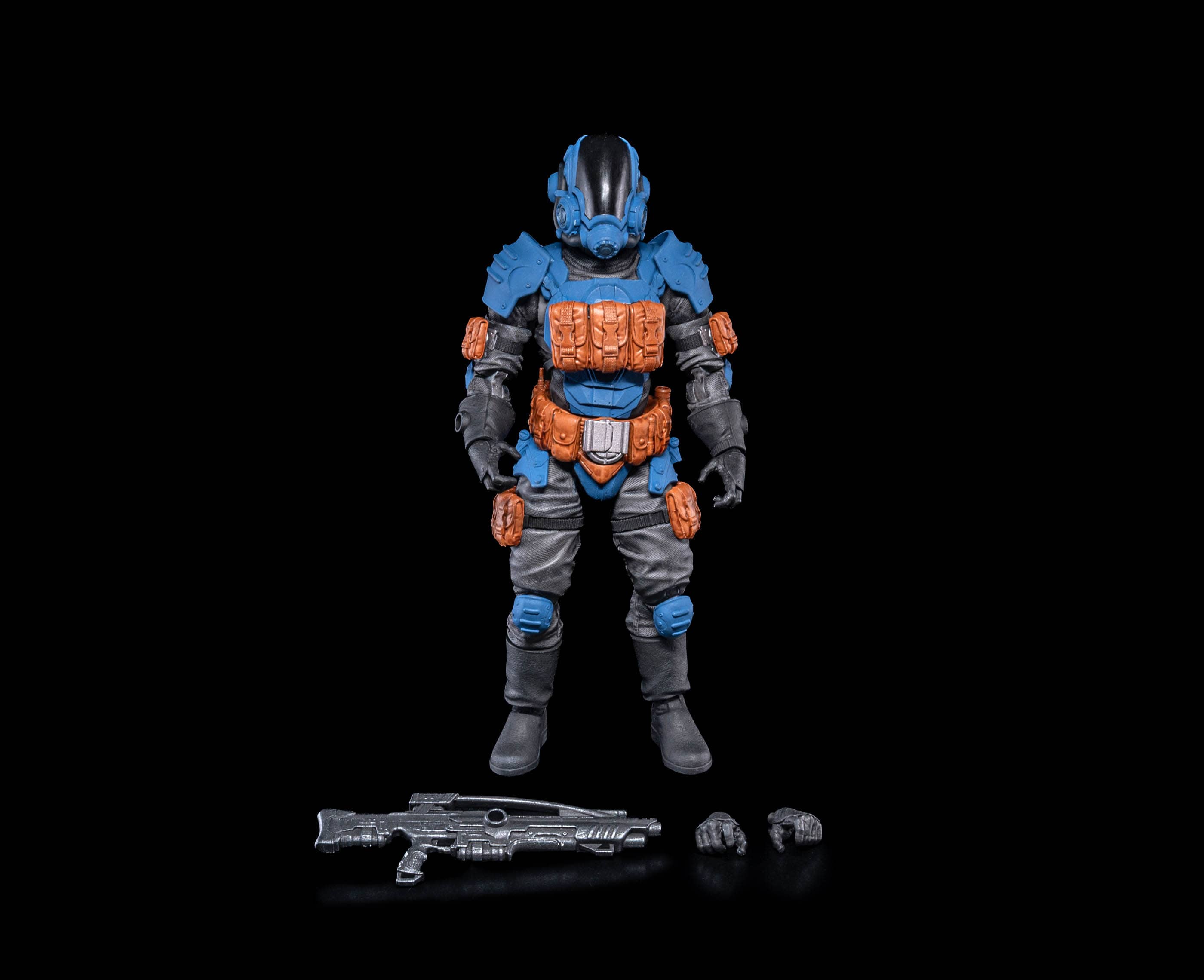 Four Horsemen Studios Cosmic Legions Mortal Thorn Book One Protectorate Guardian Legion Builder Action Figure