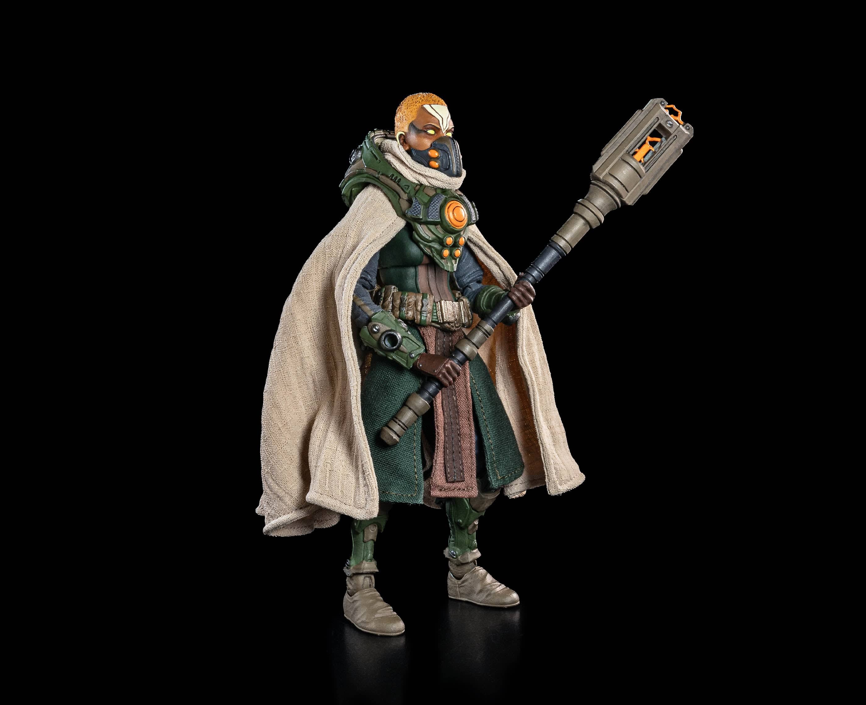 Four Horsemen Studios Cosmic Legions OxKrewe Book Two Harrow Zone Jobara Kee Action Figure