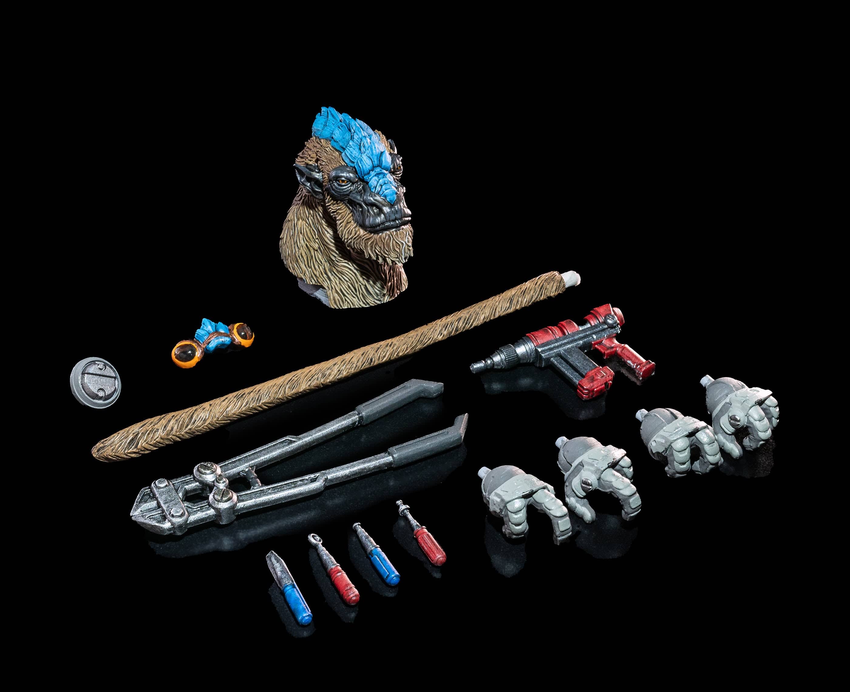 Four Horsemen Studios Cosmic Legions OxKrewe Book Two Harrow Zone Kogg Action Figure