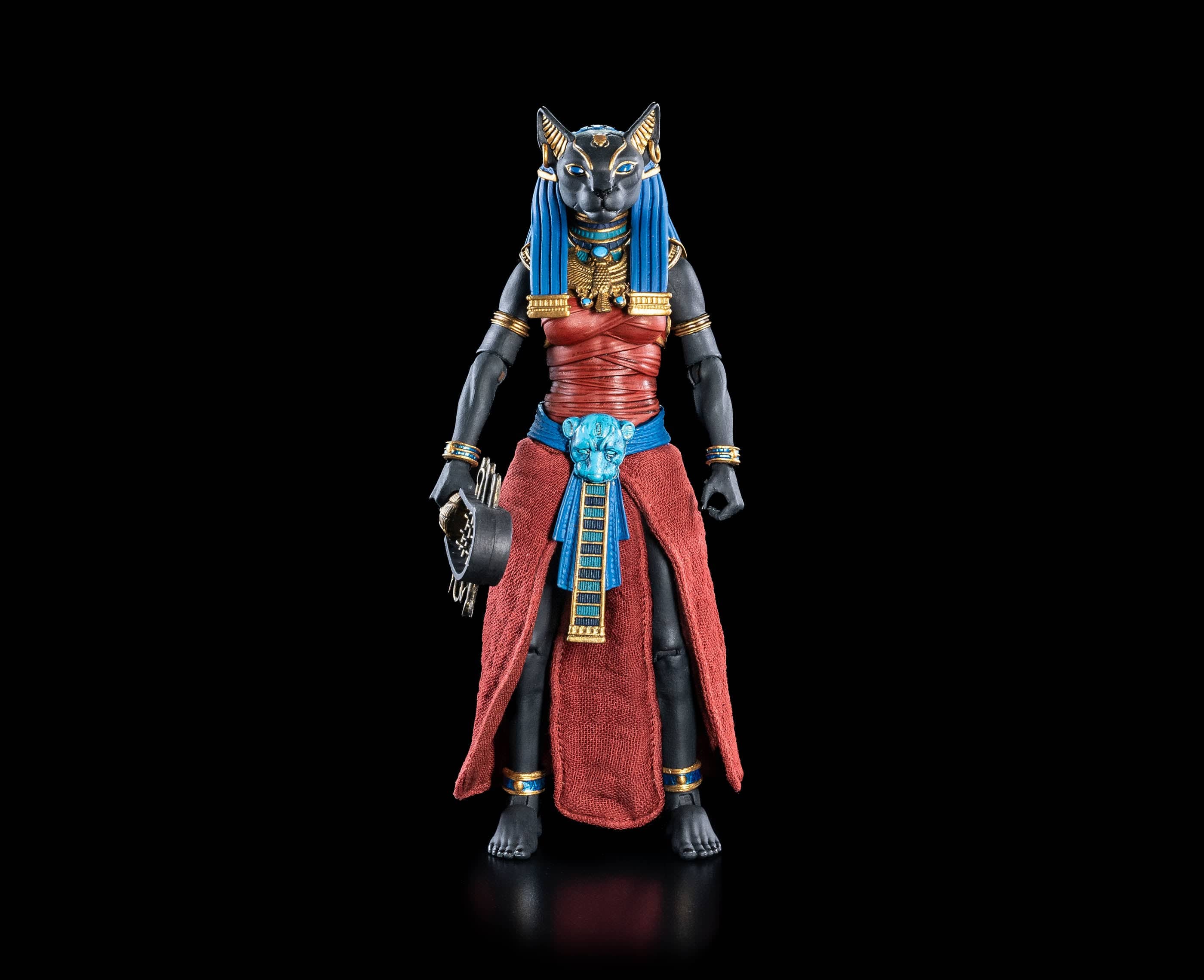 Four Horsemen Studios Figura Obscura Bastet (Black and Red) Action Figure