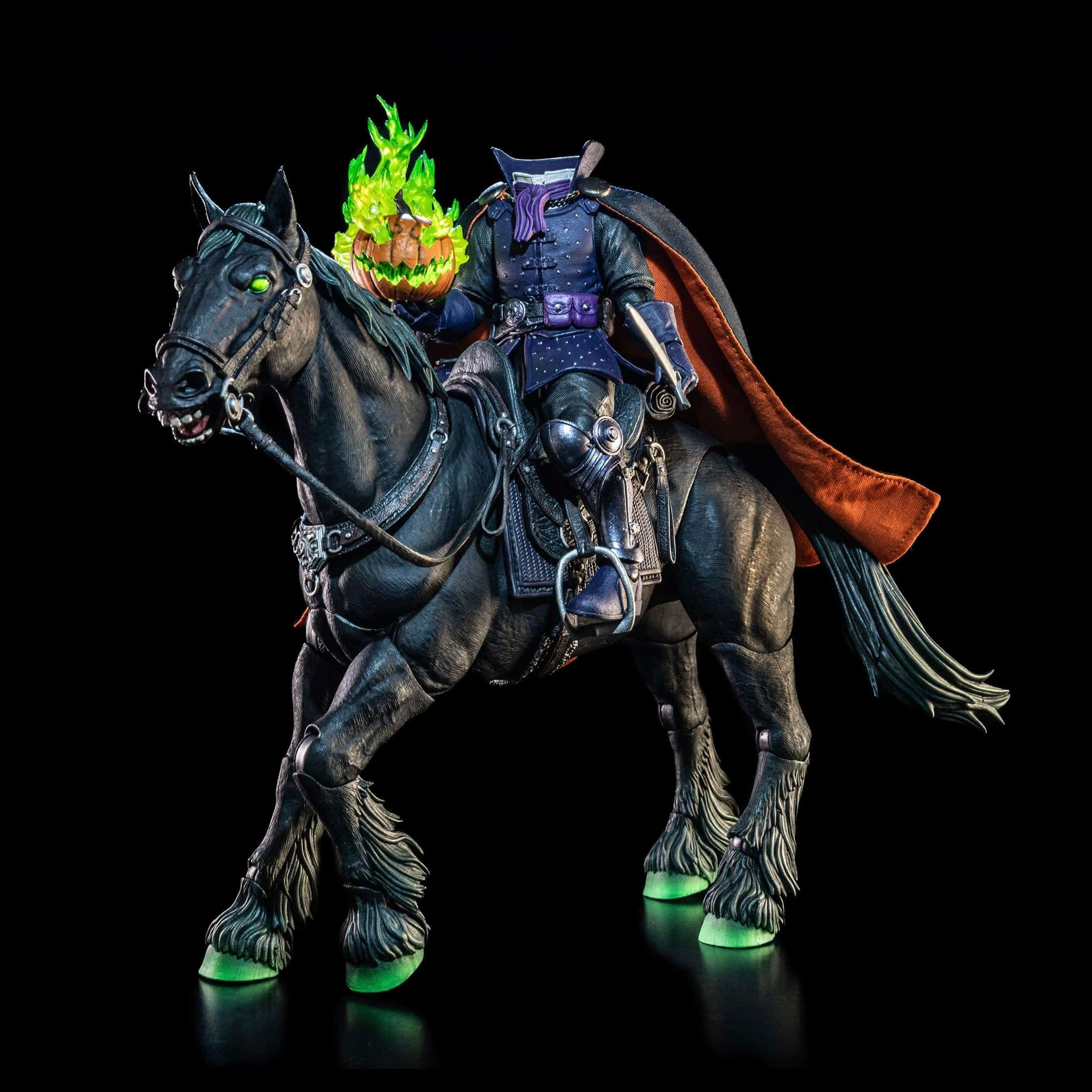 Four Horsemen Studios Figura Obscura Headless Horseman (Spectral Green) Action Figure
