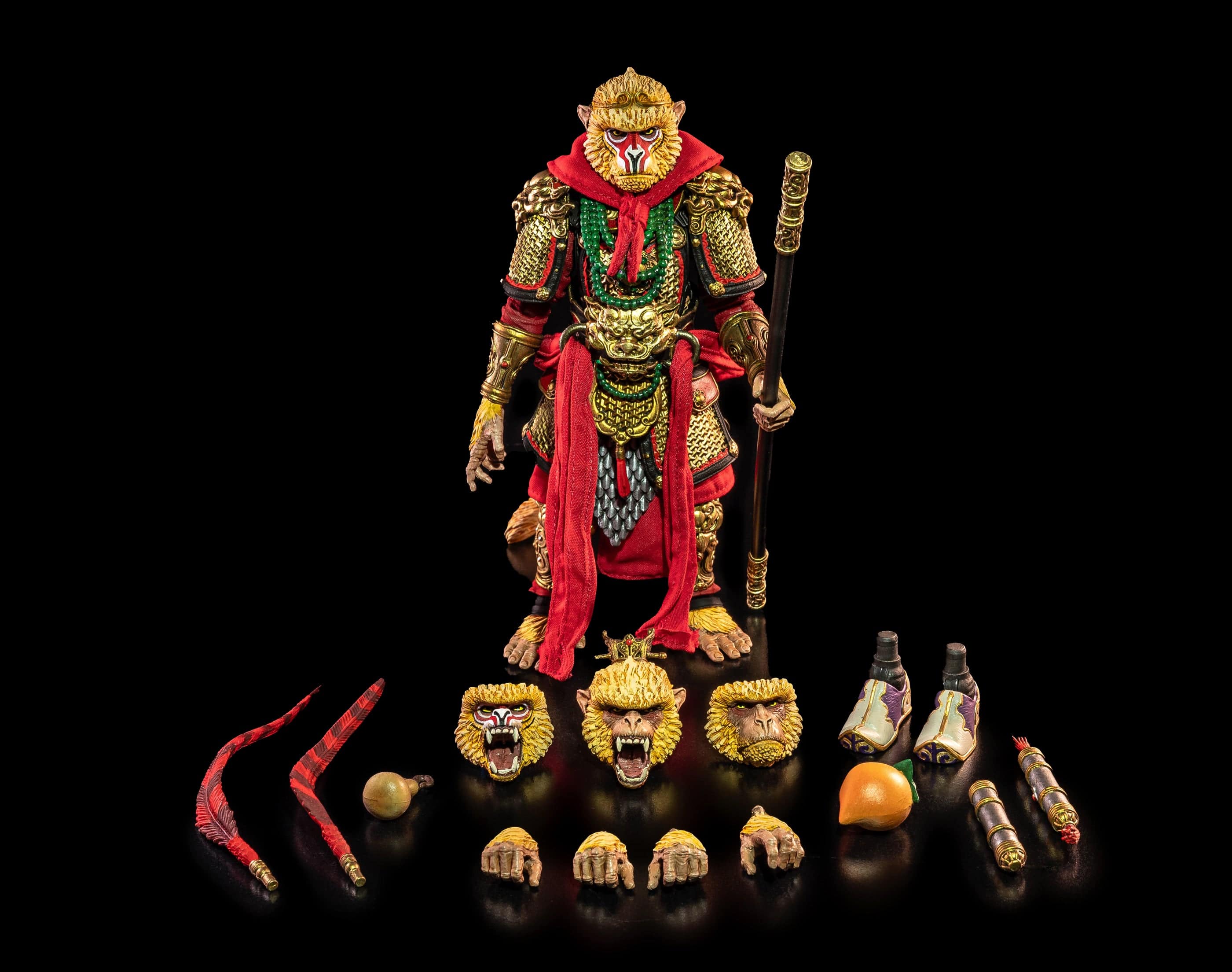 Four Horsemen Studios Figura Obscura Sun Wukong the Monkey King (Golden Sage) Action Figure