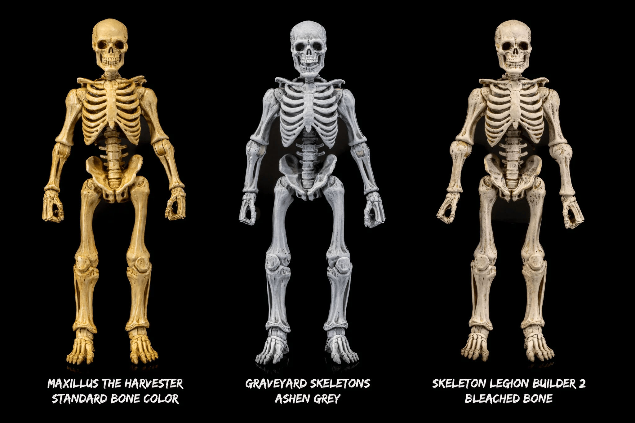 Four Horsemen Studios Graveyard Skeletons 4-Pack Action Figure Set