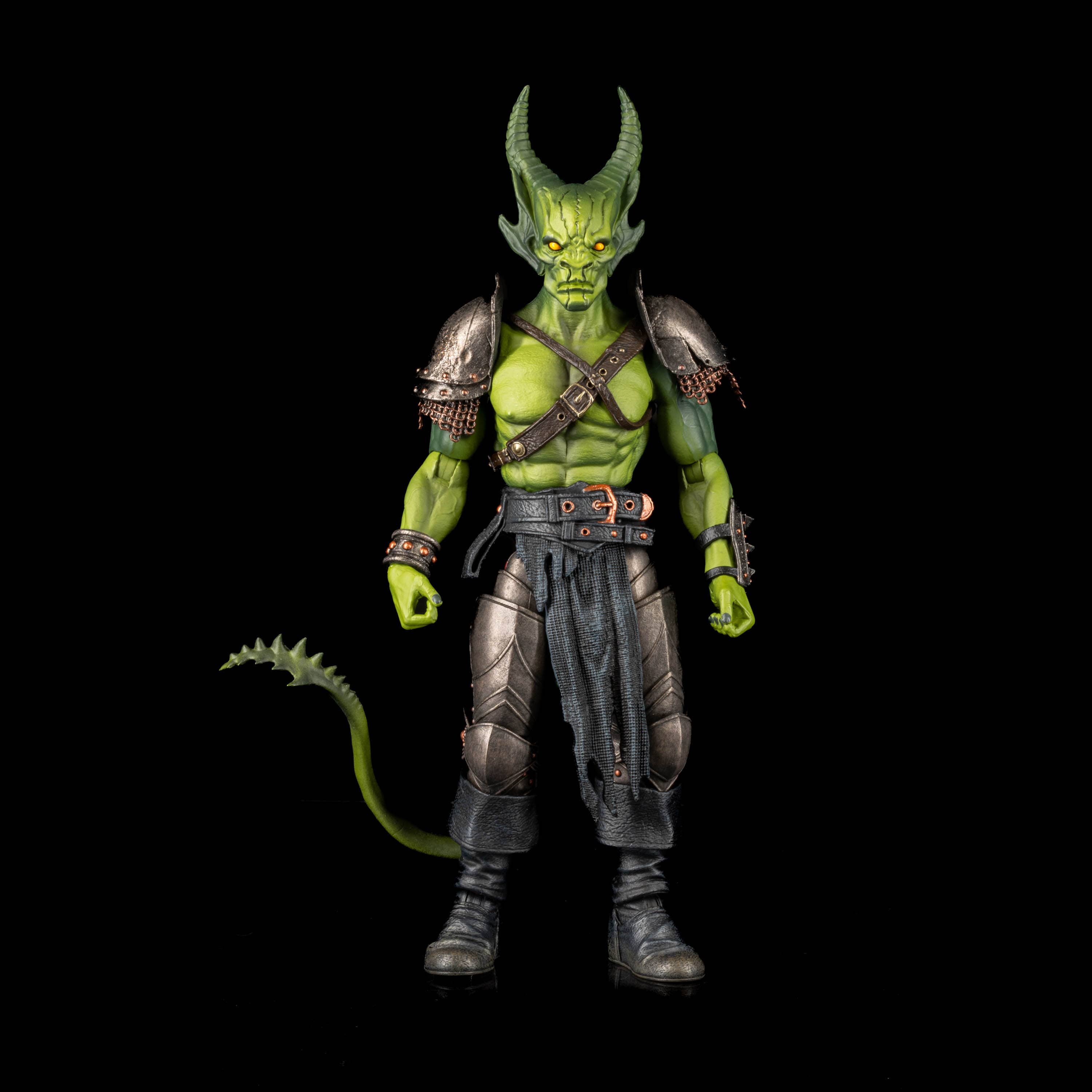 Four Horsemen Studios Mythic Legions Armory Gladiators Demonic Green Action Figure