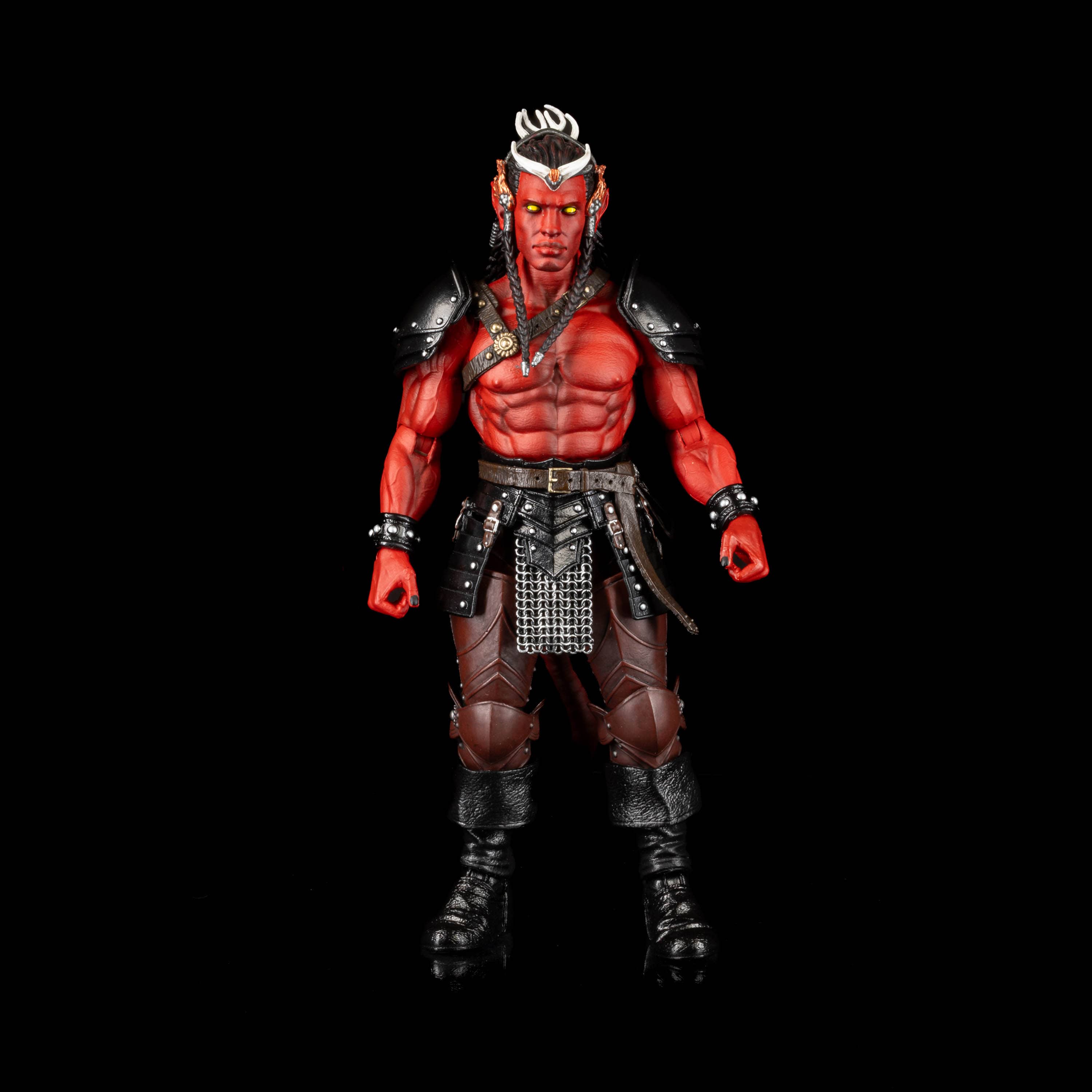 Four Horsemen Studios Mythic Legions Armory Gladiators Fury Red Action Figure