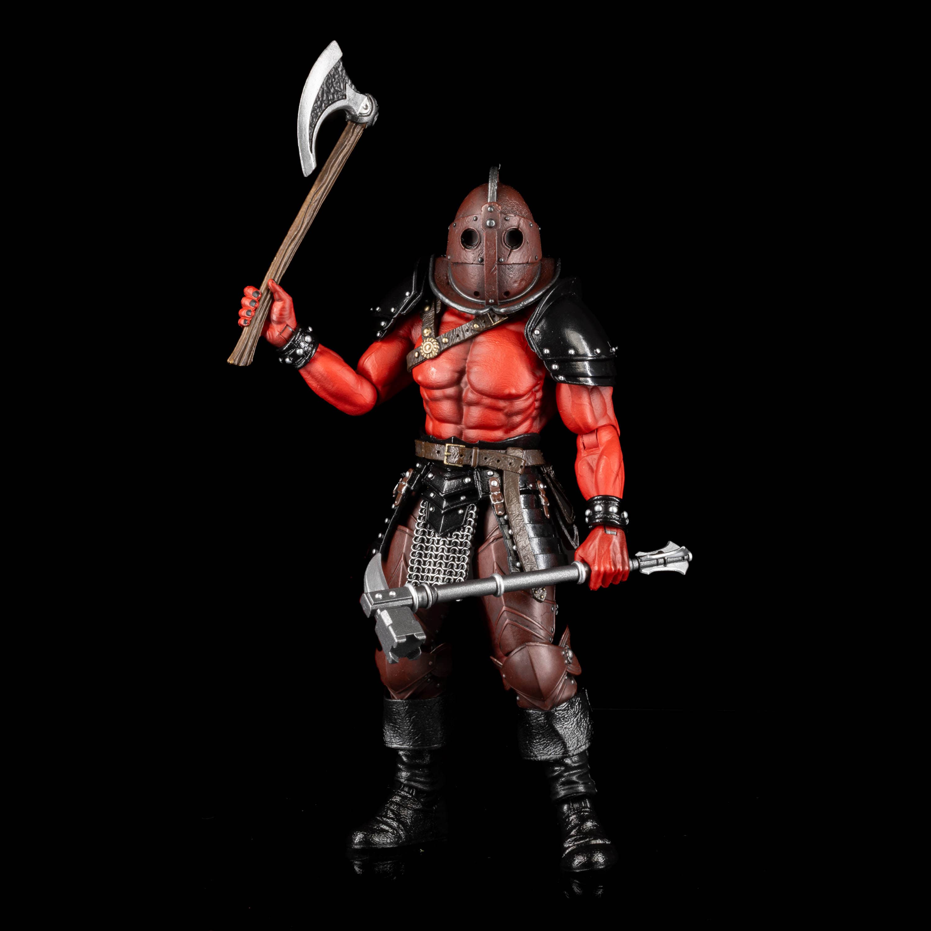 Four Horsemen Studios Mythic Legions Armory Gladiators Fury Red Action Figure