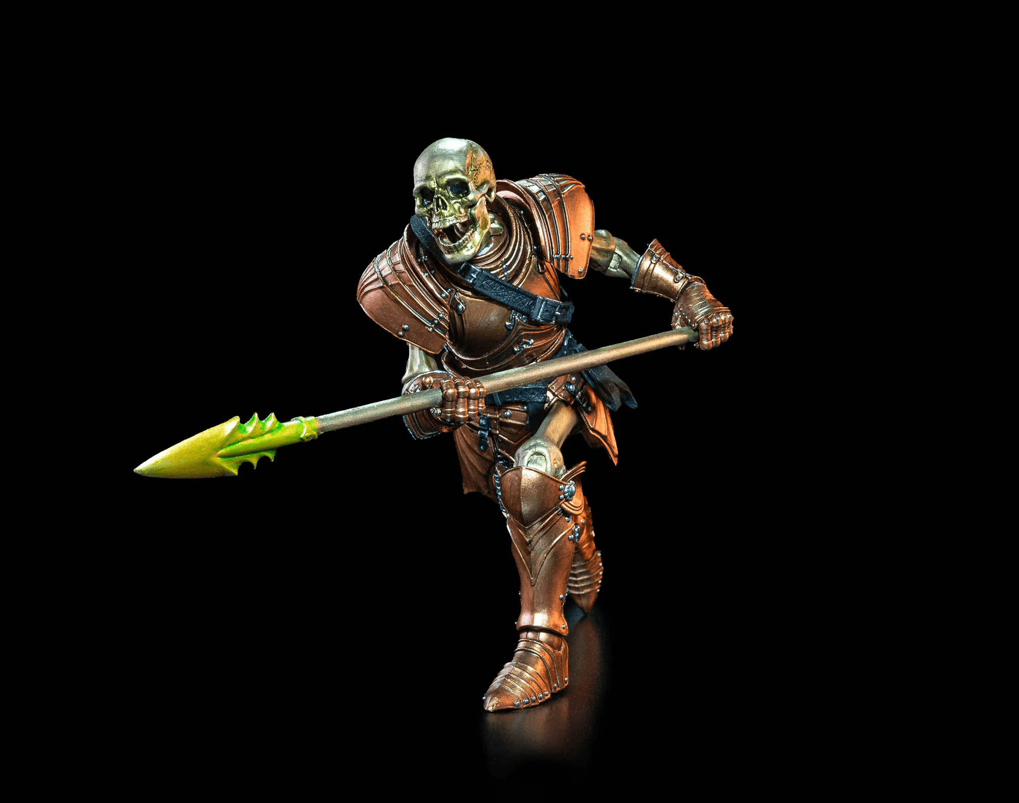 Four Horsemen Studios Mythic Legions Ashes of Agbendor Gold Skeleton 2 Action Figure