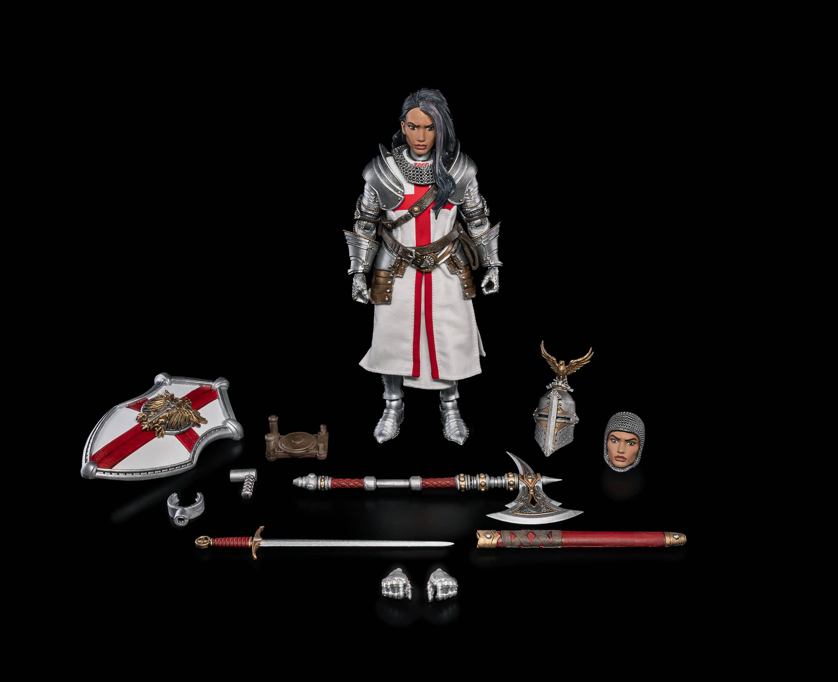 Mythic Legions Dawns of Discovery General Delphina of Eathyross Action