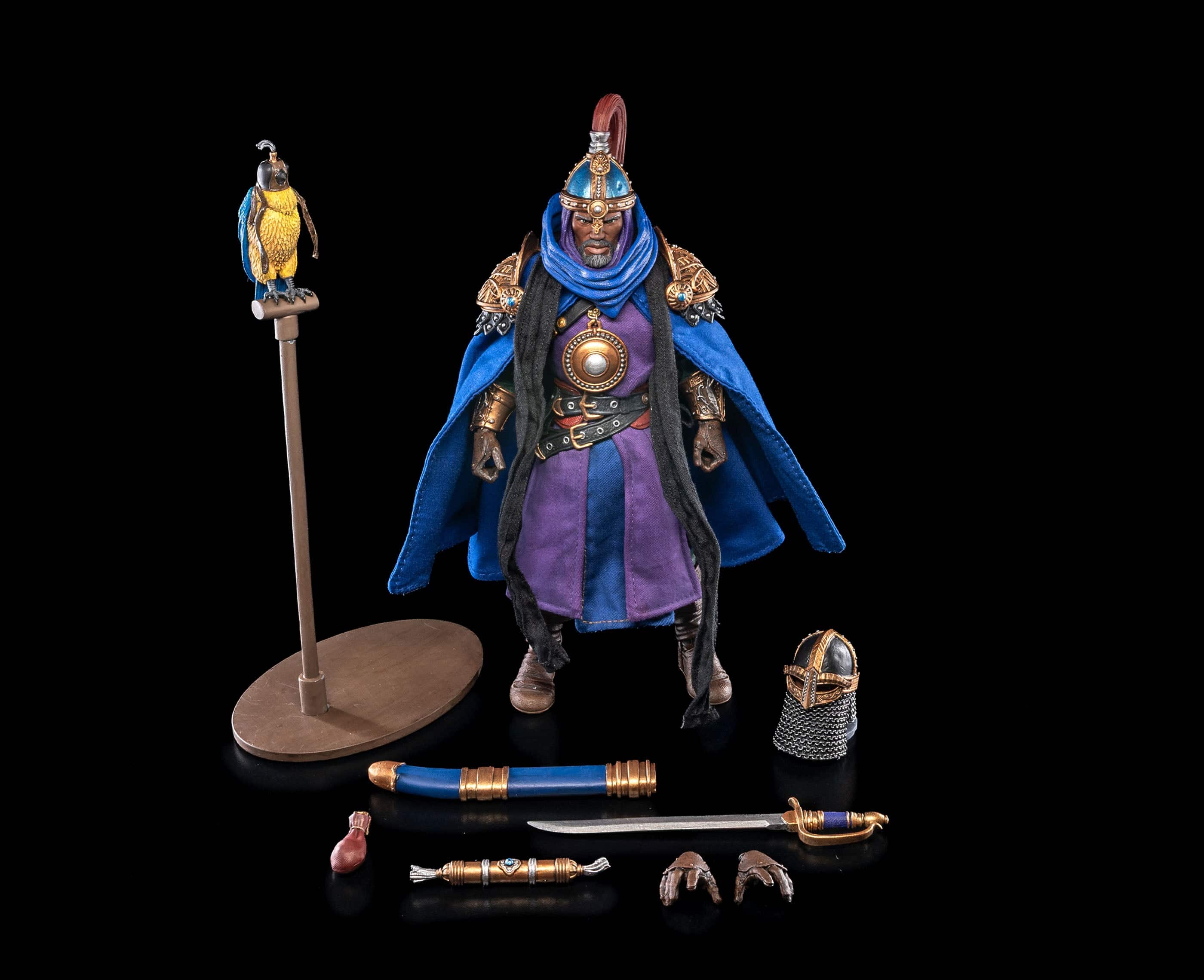 Four Horsemen Studios Mythic Legions Dawns of Discovery Ibn Prosperaius Action Figure