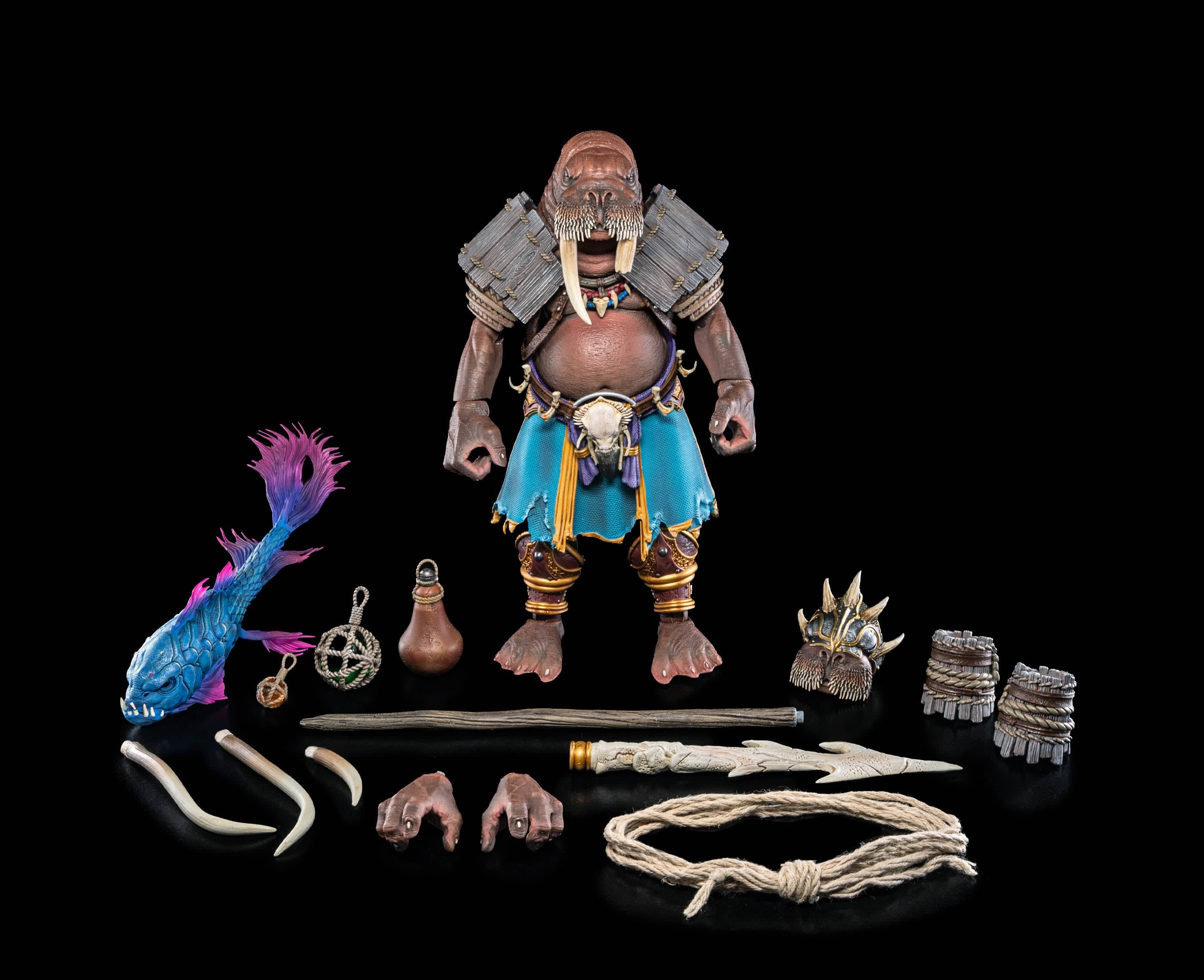 Four Horsemen Studios Mythic Legions Dawns of Discovery Odobenn Action Figure
