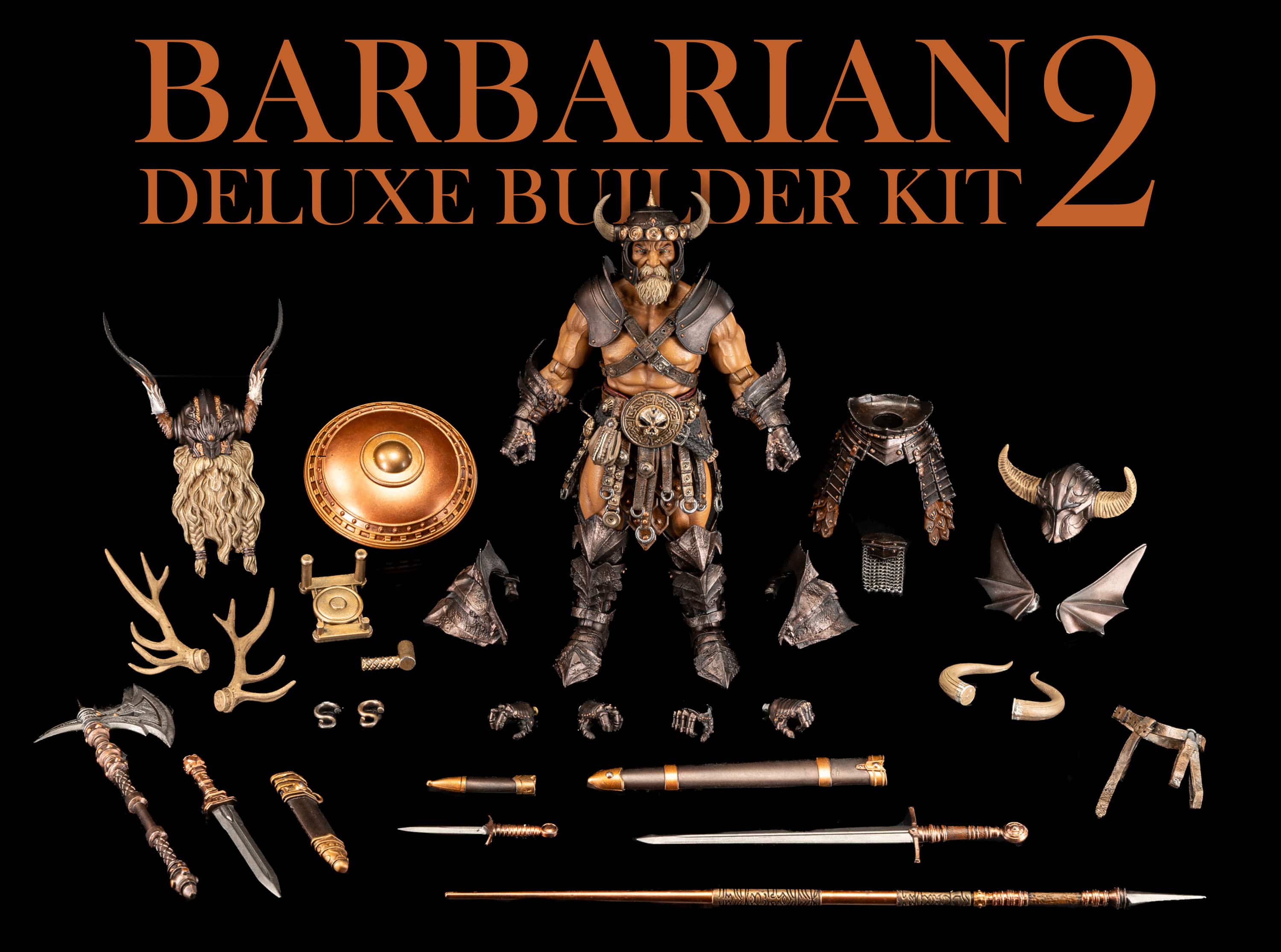 Four Horsemen Studios Mythic Legions Reinforcements 3 Barbarian 2 Action Figure