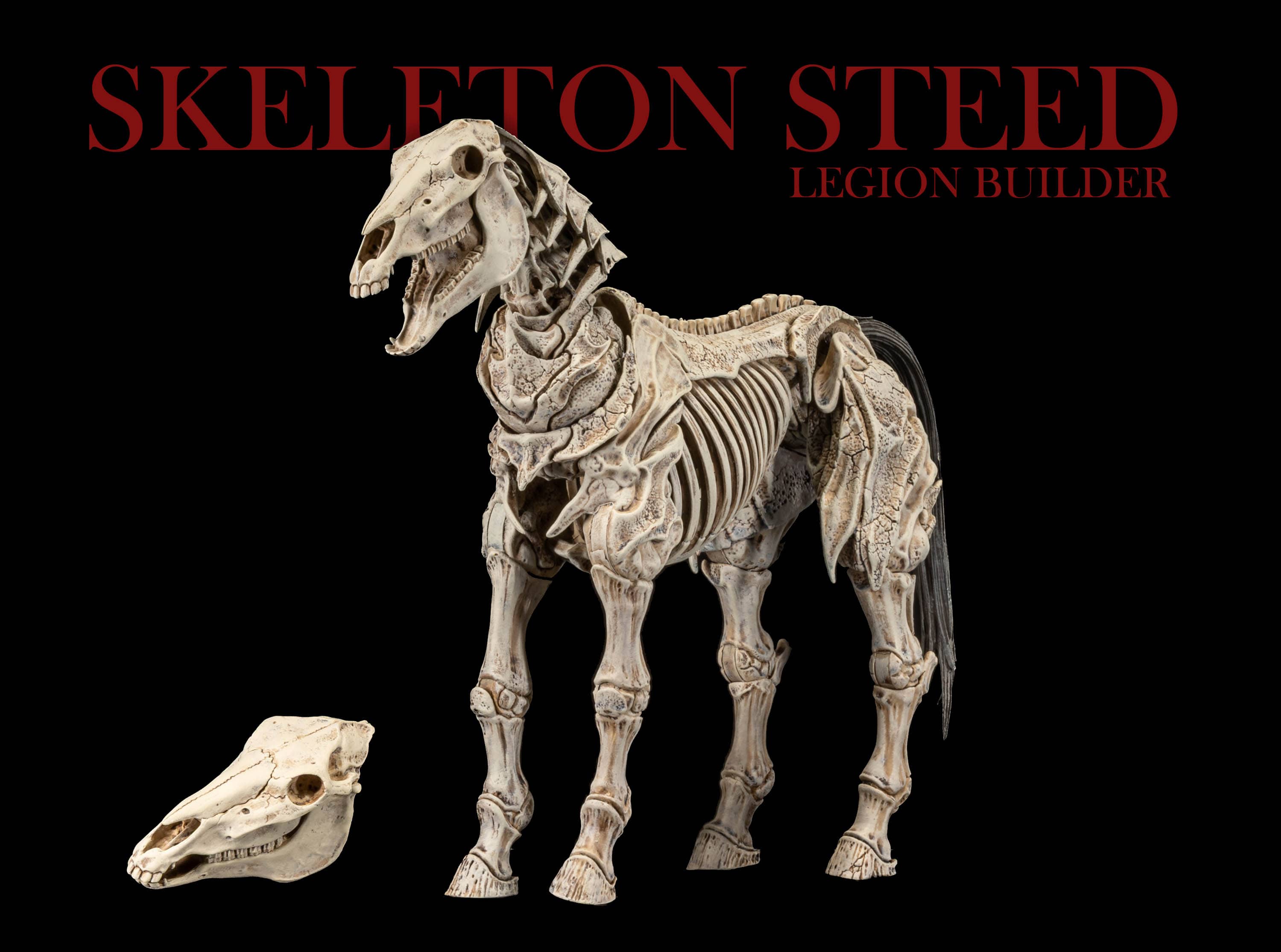 Four Horsemen Studios Mythic Legions Reinforcements 3 Skeleton Steed Legion Builder Action Figure