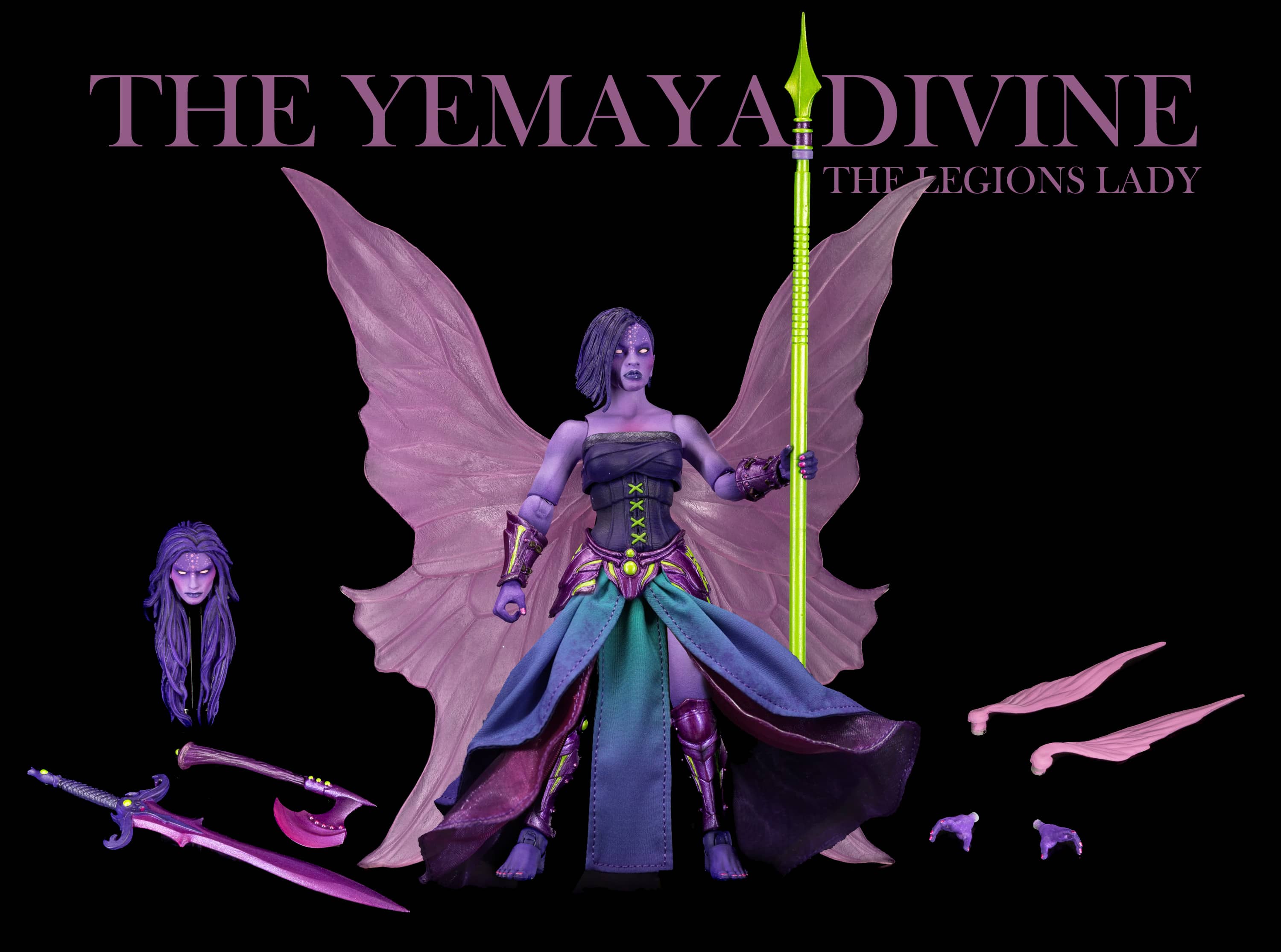 Four Horsemen Studios Mythic Legions Reinforcements 3 The Yemaya Divine Deluxe Action Figure