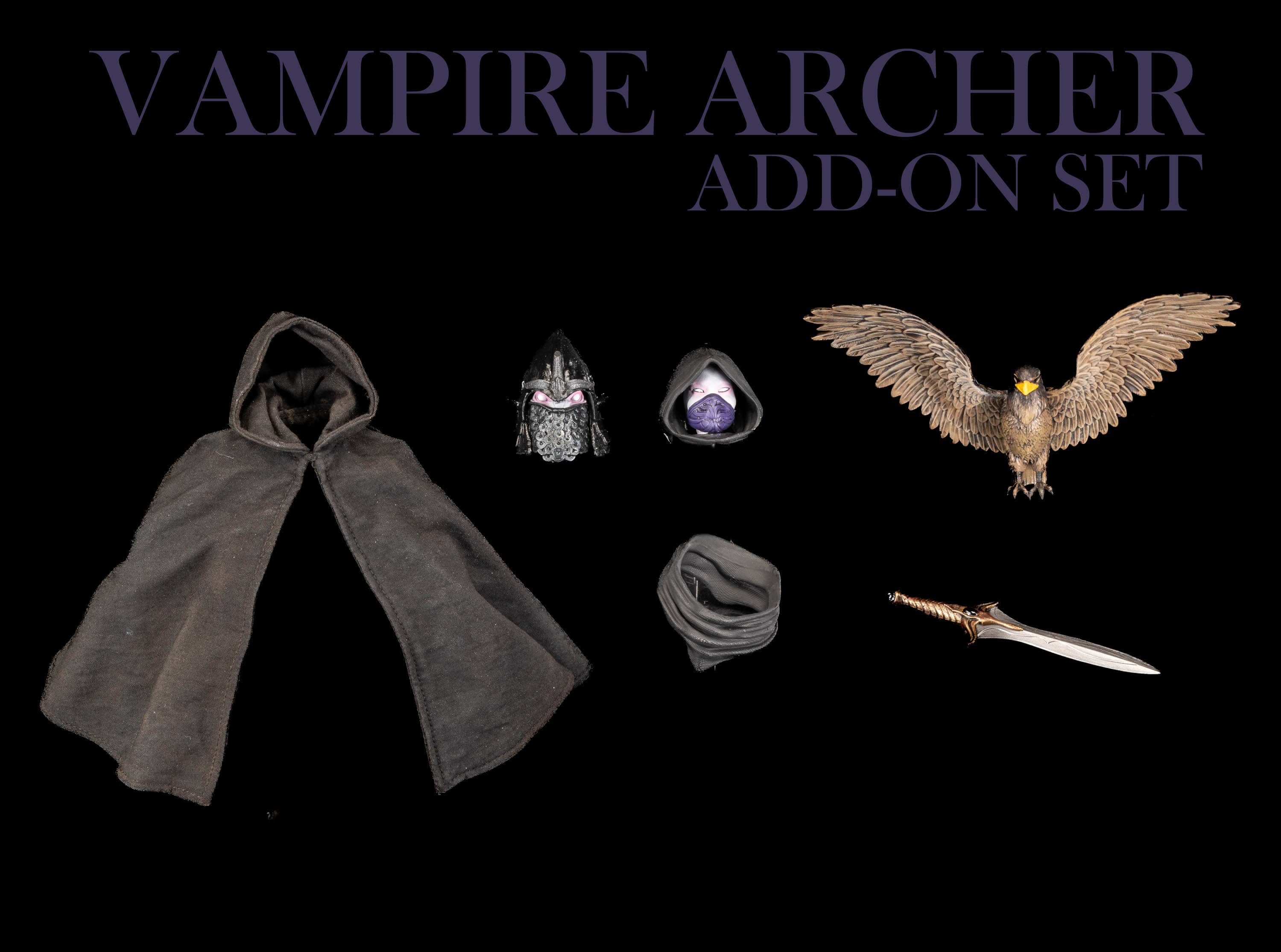 Four Horsemen Studios Mythic Legions Reinforcements 3 Vampire Archer Add-On Set