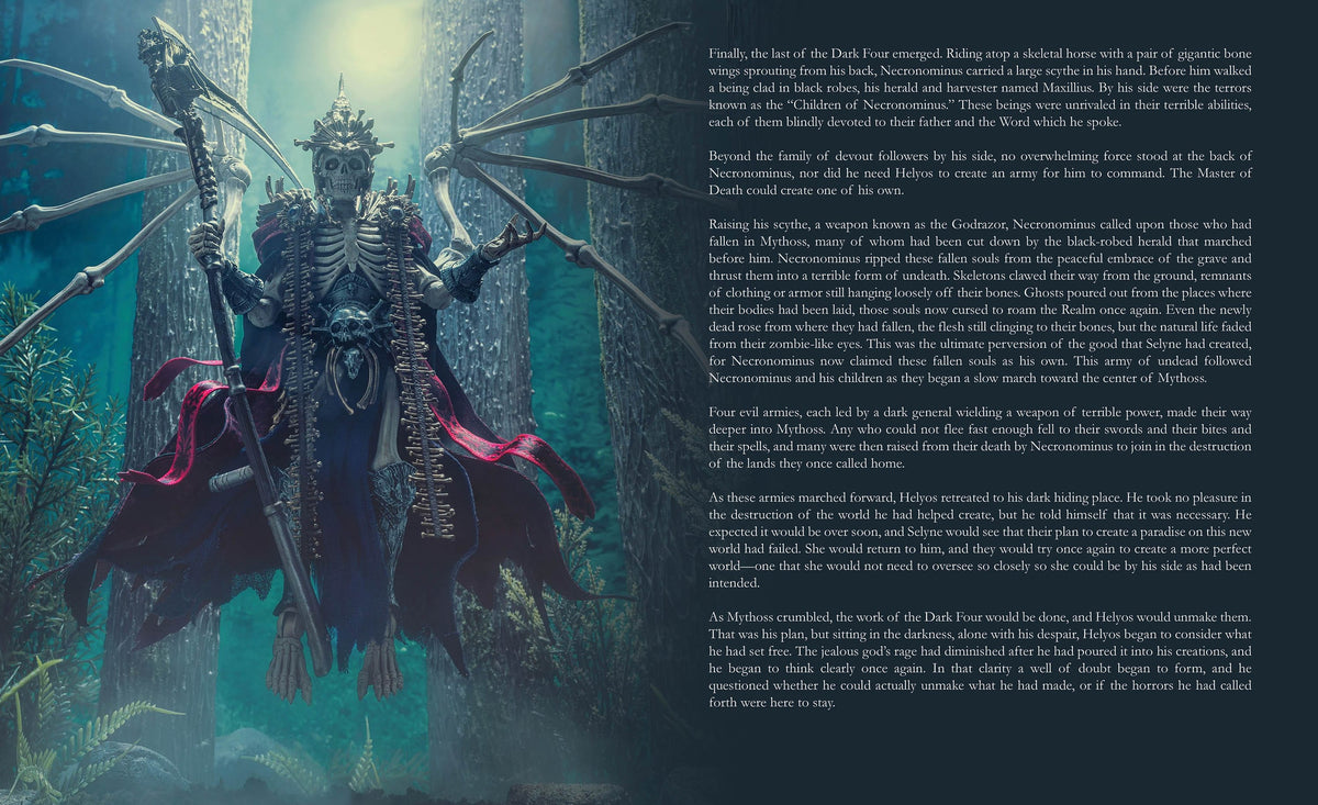 Four Horsemen Studios Mythic Legions: Rise of the Dark Four, Volume One Hardcover Book