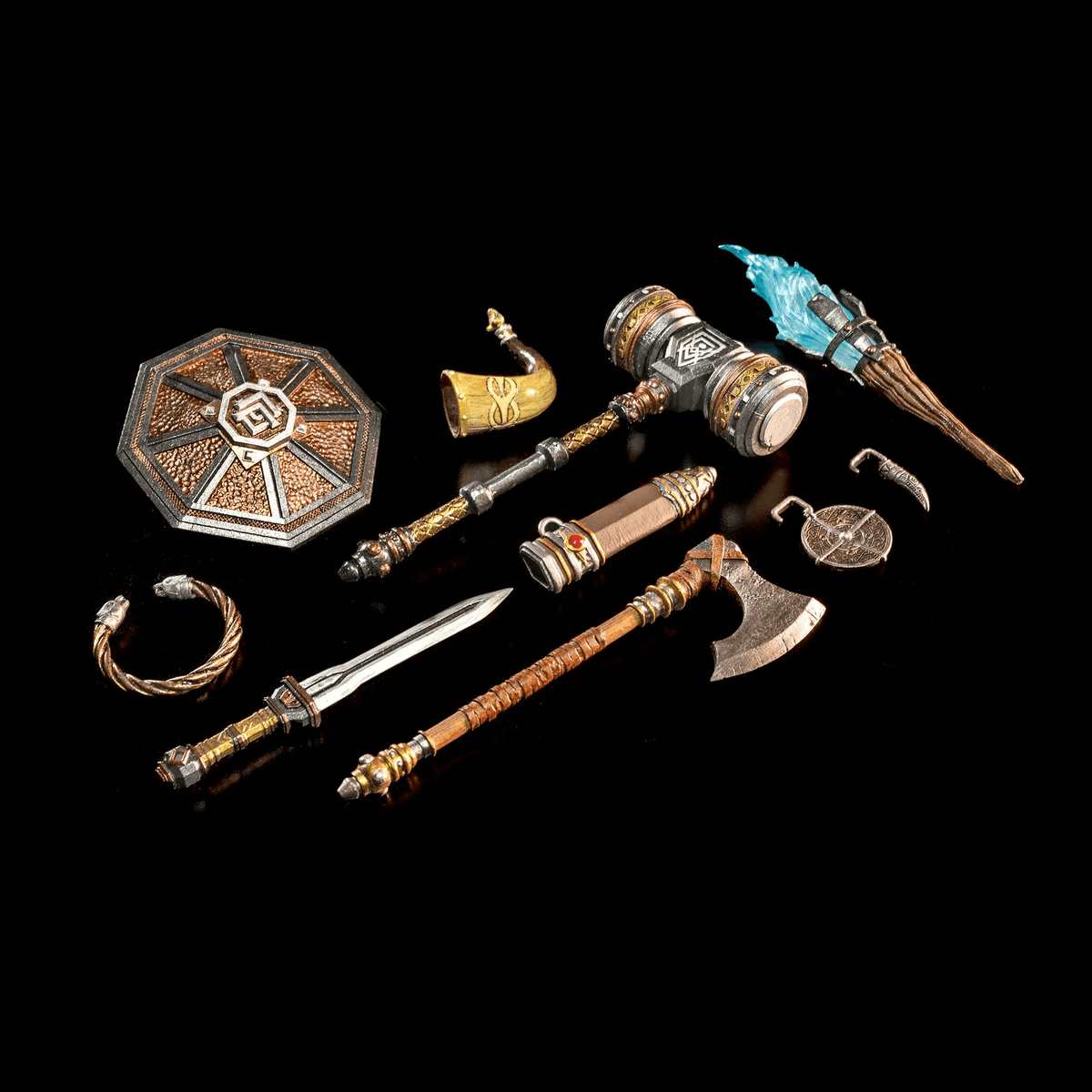 SF・ファンタジー・ホラー Mythic Legions Dwarf Two-Pack four-horsemen-studios-mythic-