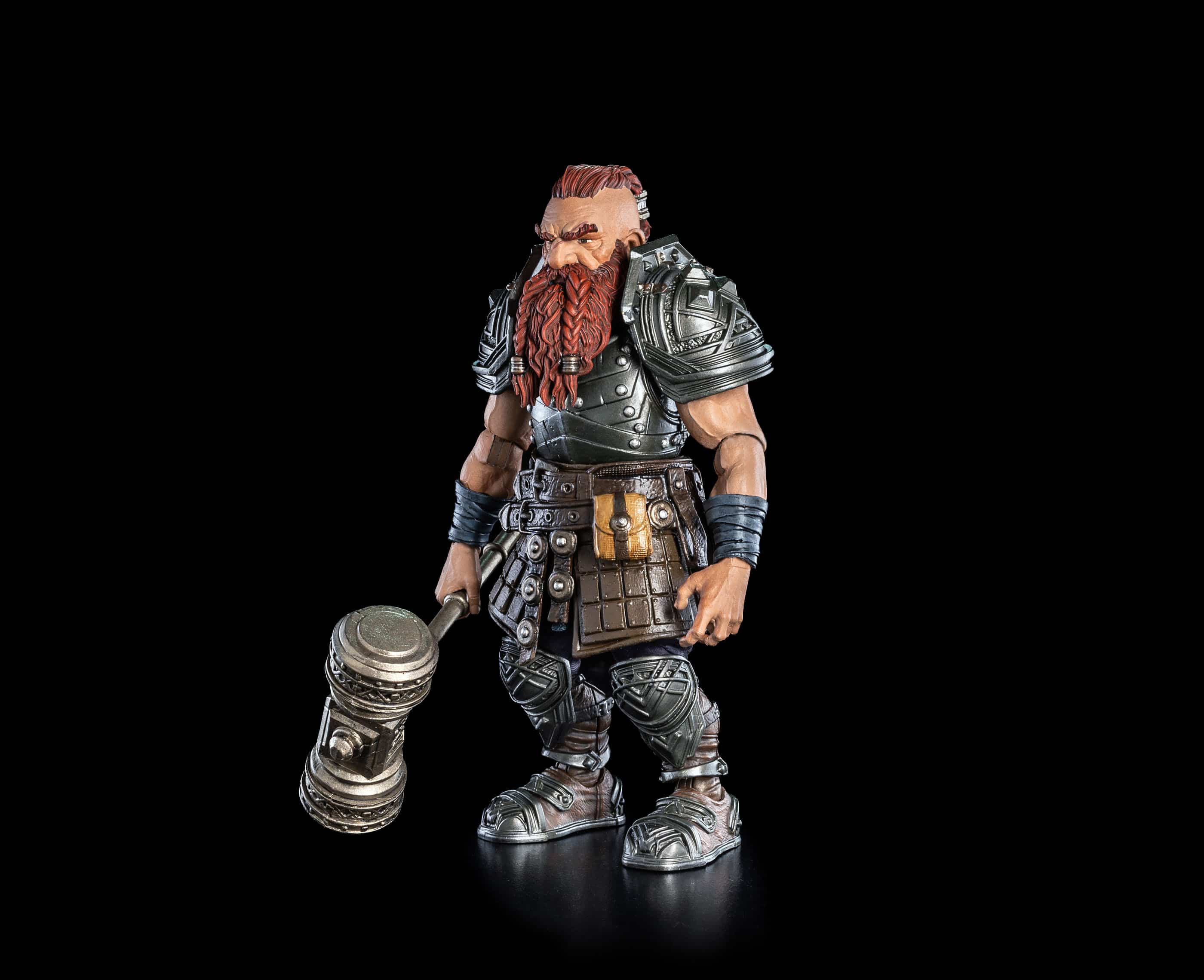 Four Horsemen Studios Mythic Legions: The Roleplaying Game Dwarf Fighter Action Figure
