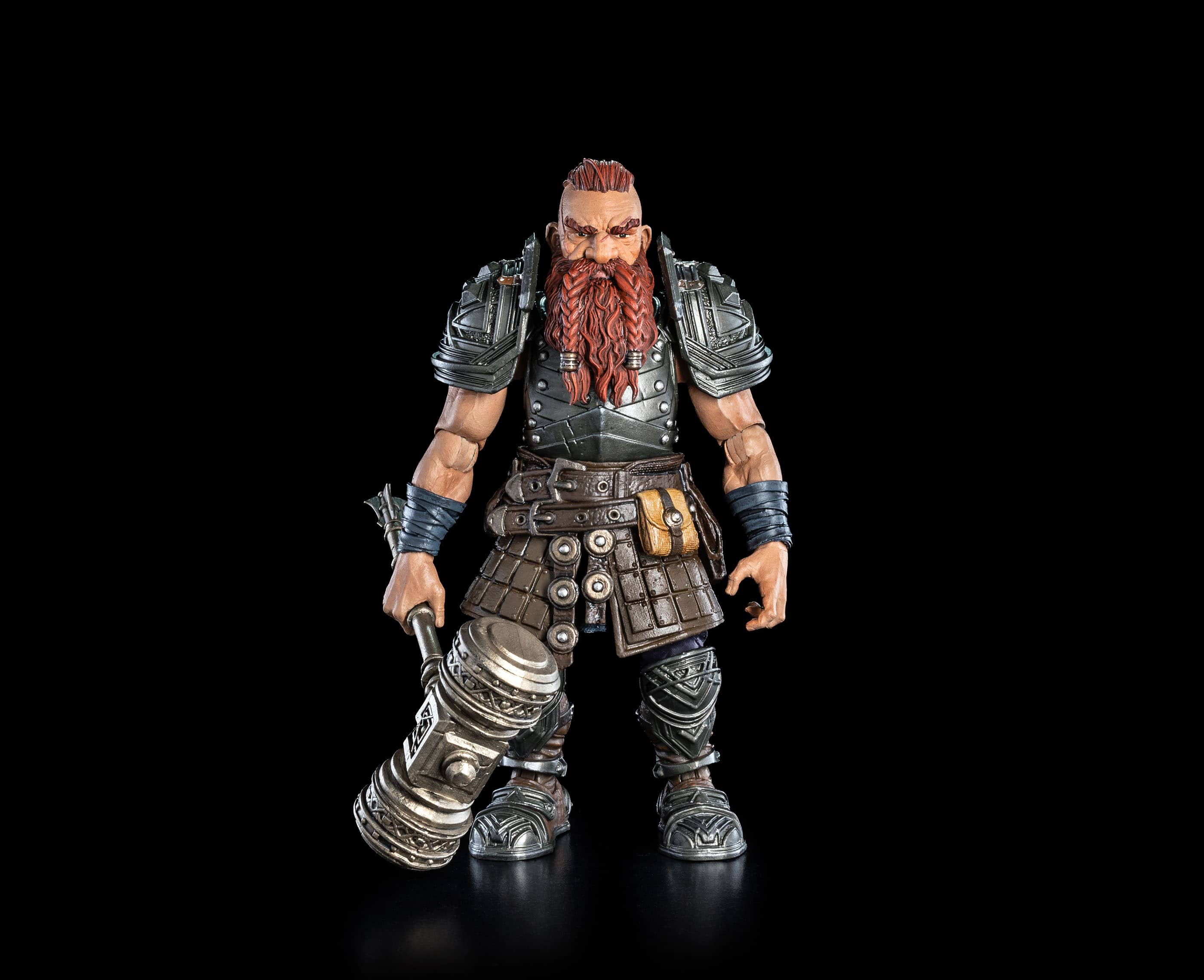 Four Horsemen Studios Mythic Legions: The Roleplaying Game Dwarf Fighter Action Figure