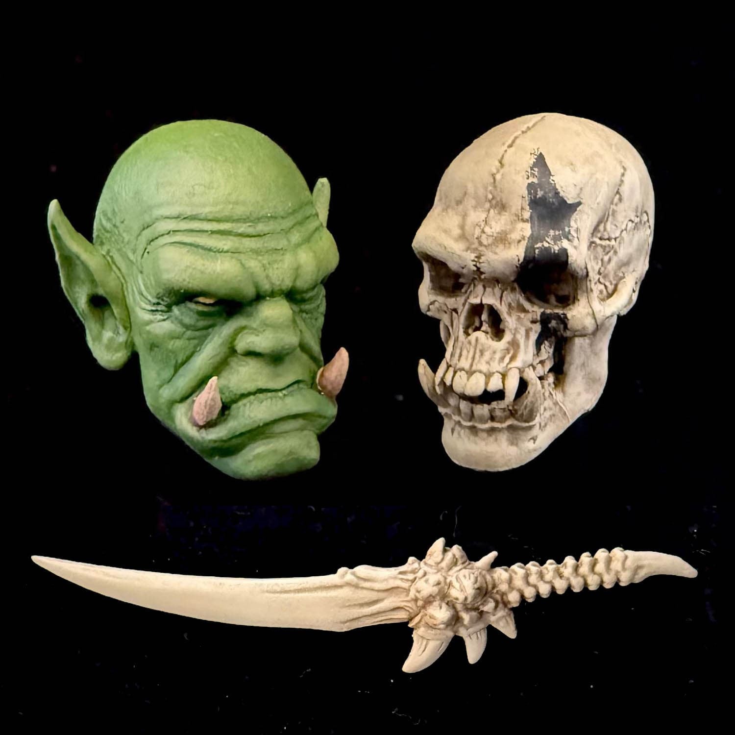 Four Horsemen Studios Mythic Legions: The Roleplaying Game Enemy Head Pack
