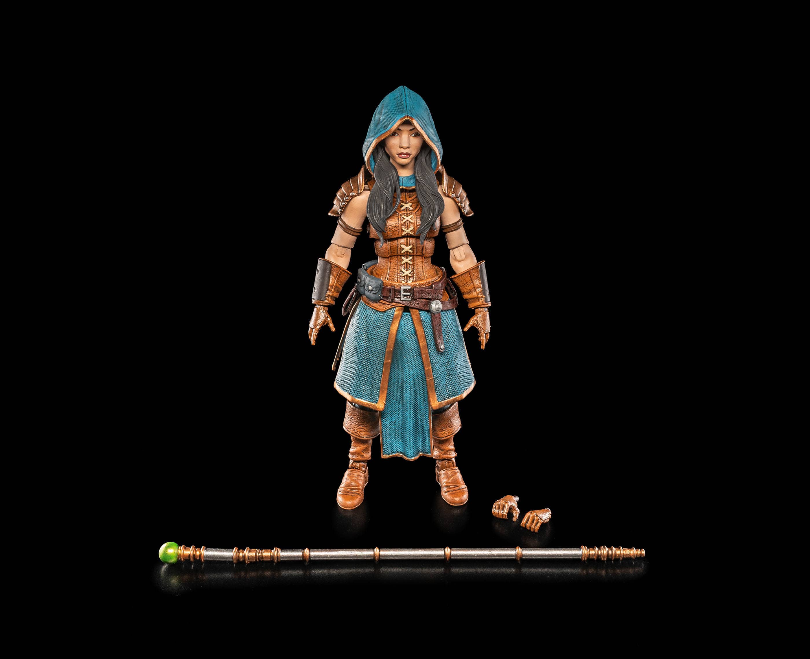 Four Horsemen Studios Mythic Legions: The Roleplaying Game Human Wizard Action Figure