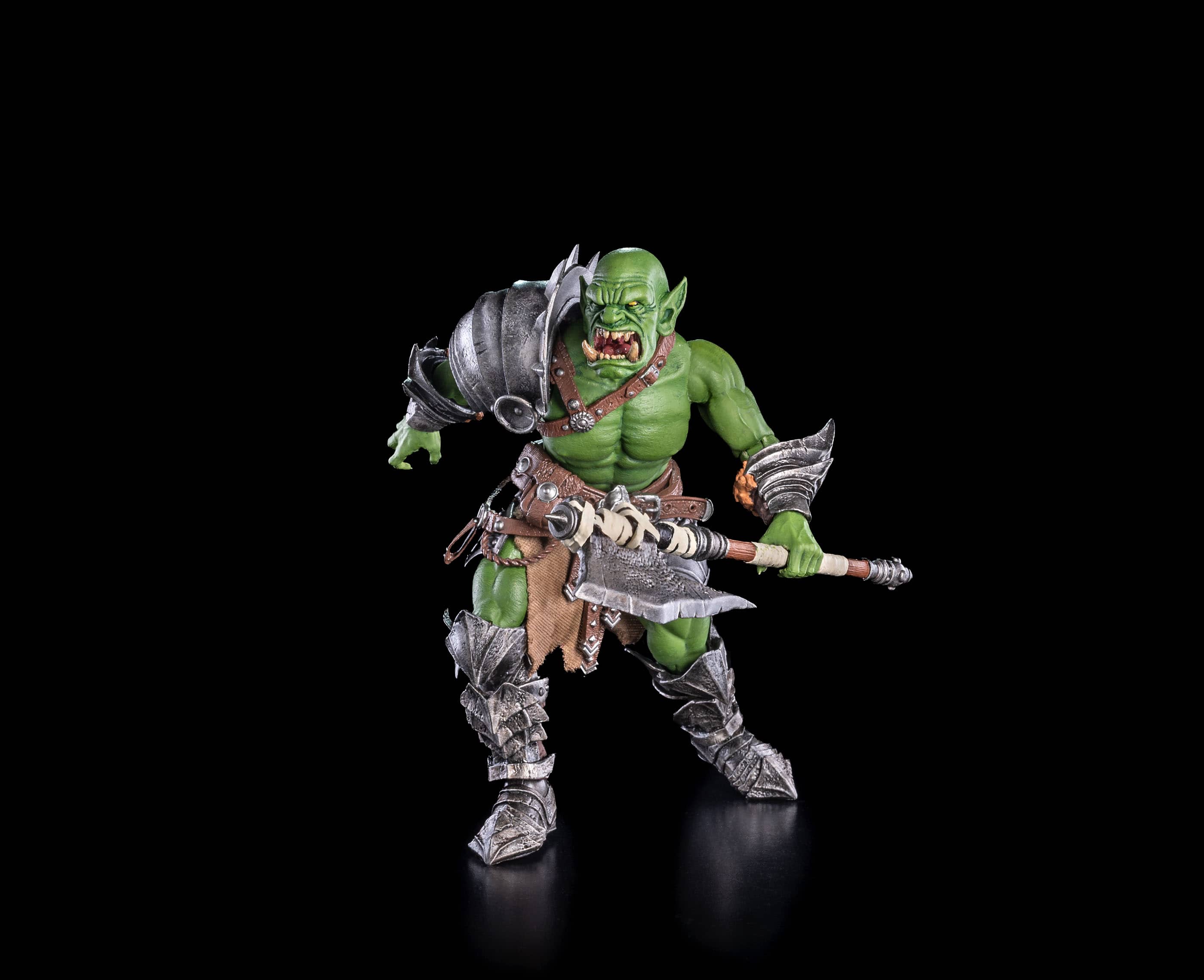 Four Horsemen Studios Mythic Legions: The Roleplaying Game Orc Barbarian Action Figure