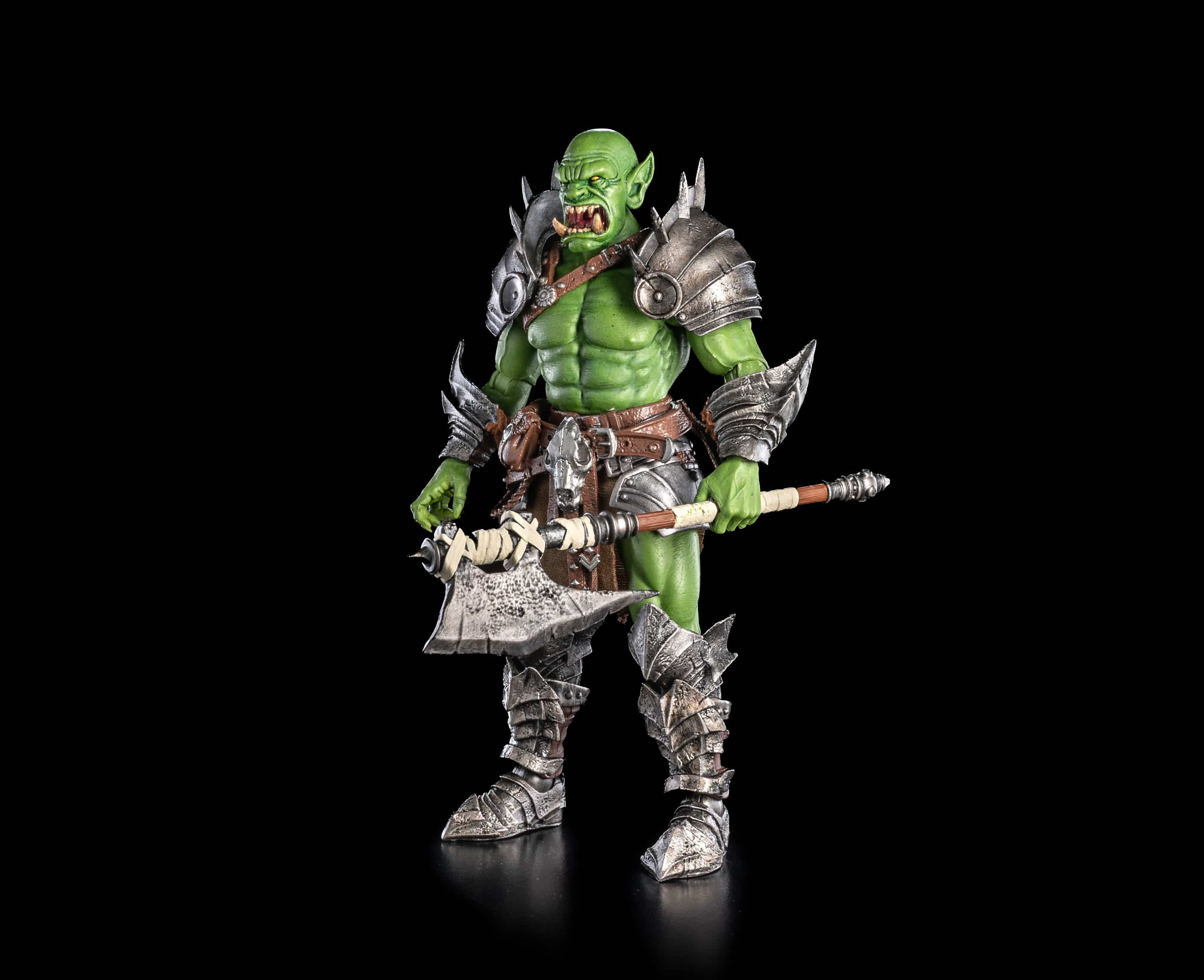 Four Horsemen Studios Mythic Legions: The Roleplaying Game Orc Barbarian Action Figure